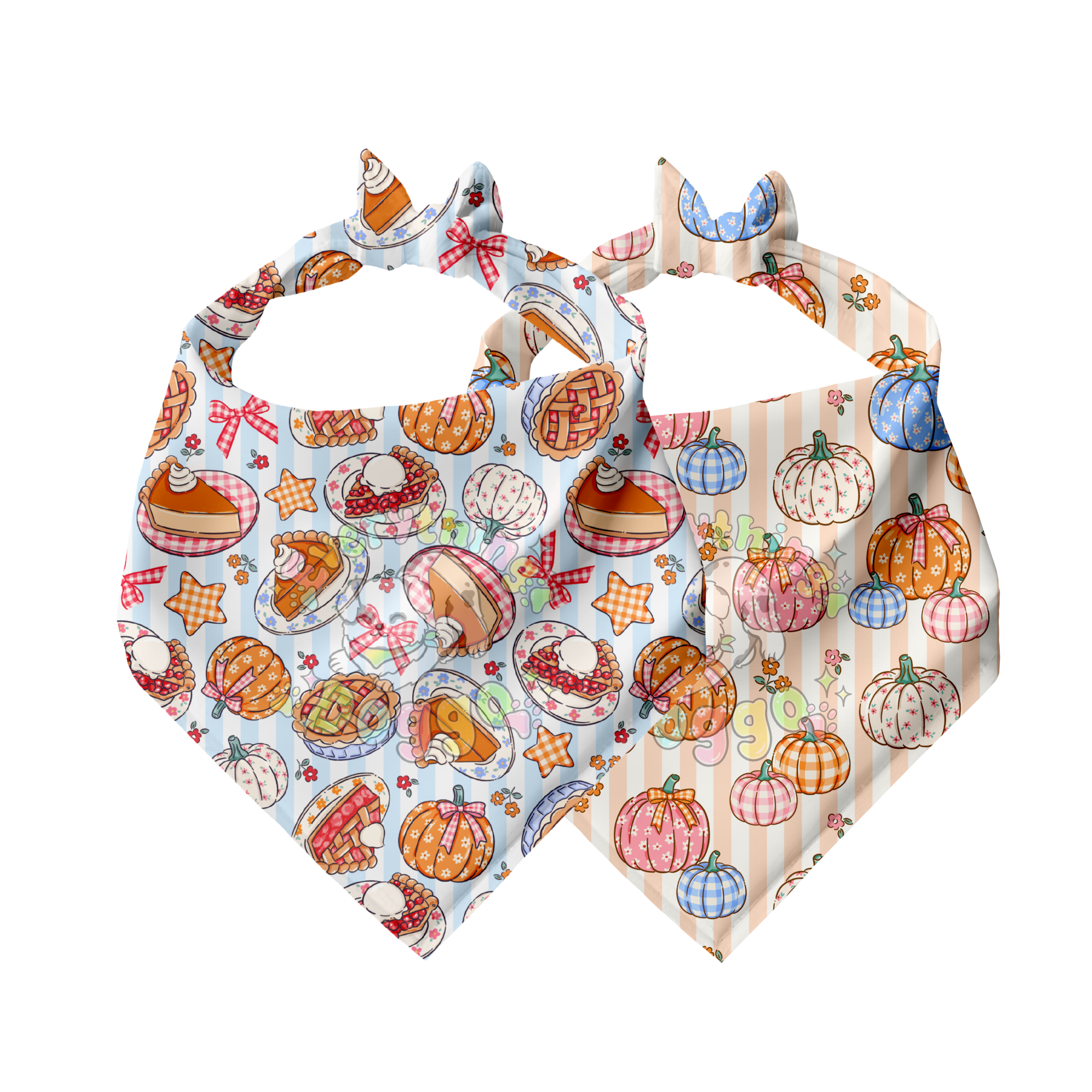 Pumpkin Picnic - Bandana (Reversible)
