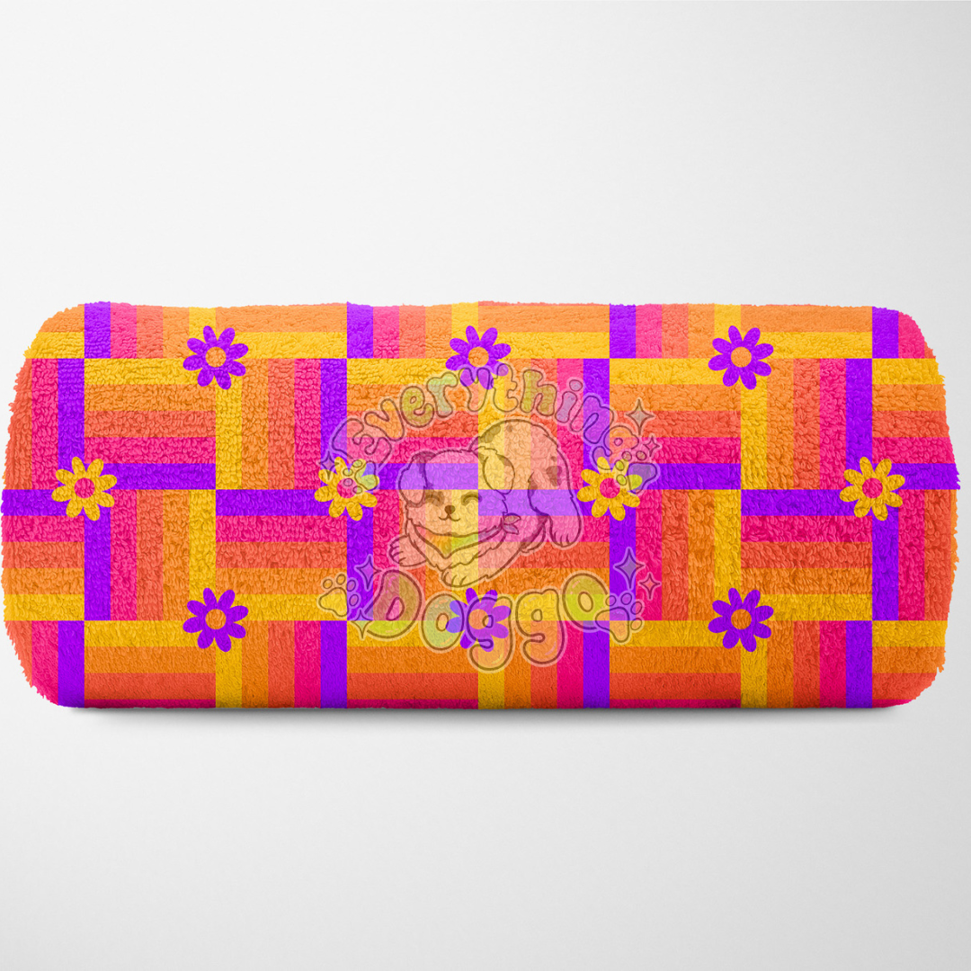 Neon Criss Cross - Towel