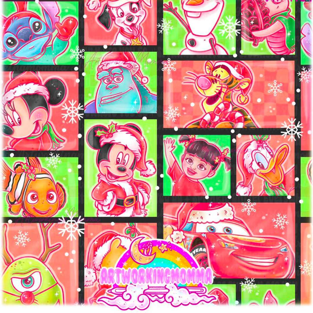 Merry Movie Night (Christmas Mystery #4) - Bandana (Reversible)