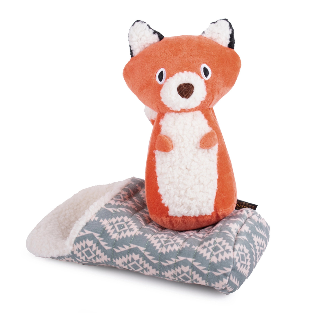 Pendleton Camp Pal Fox Plush Dog Toy