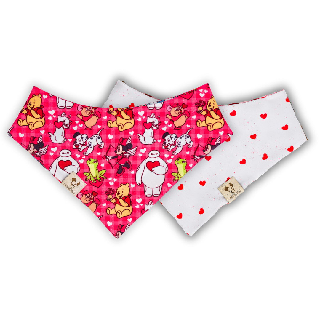 Once Upon a Valentine - Bandana (Reversible)