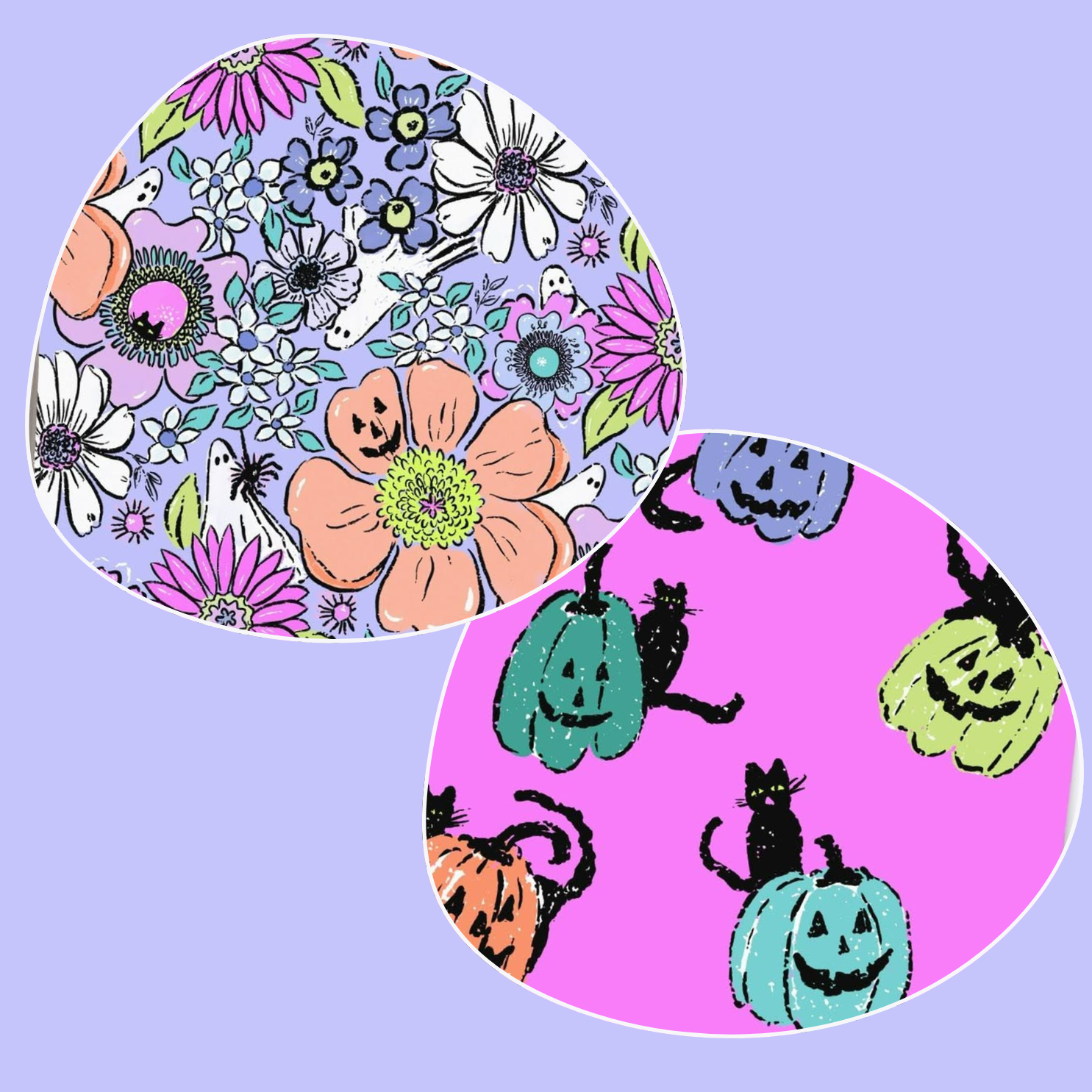 Pretty Little Pumpkins - Bandana (Reversible)