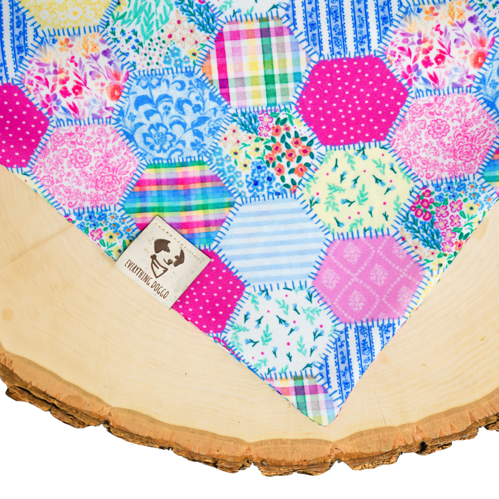 Patchwork Picnic (May Monthly Mystery) - Bandana