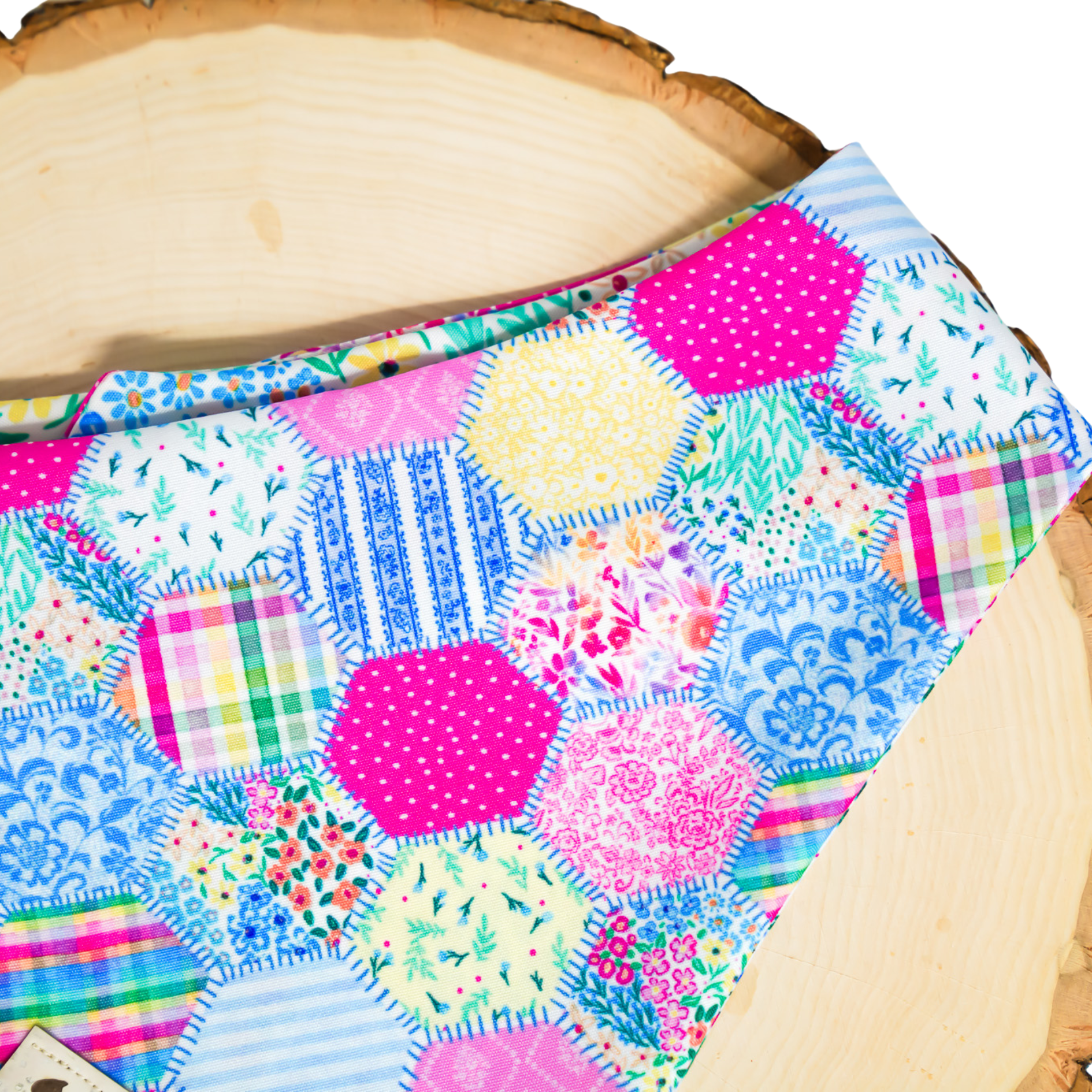 Patchwork Picnic (May Monthly Mystery) - Bandana
