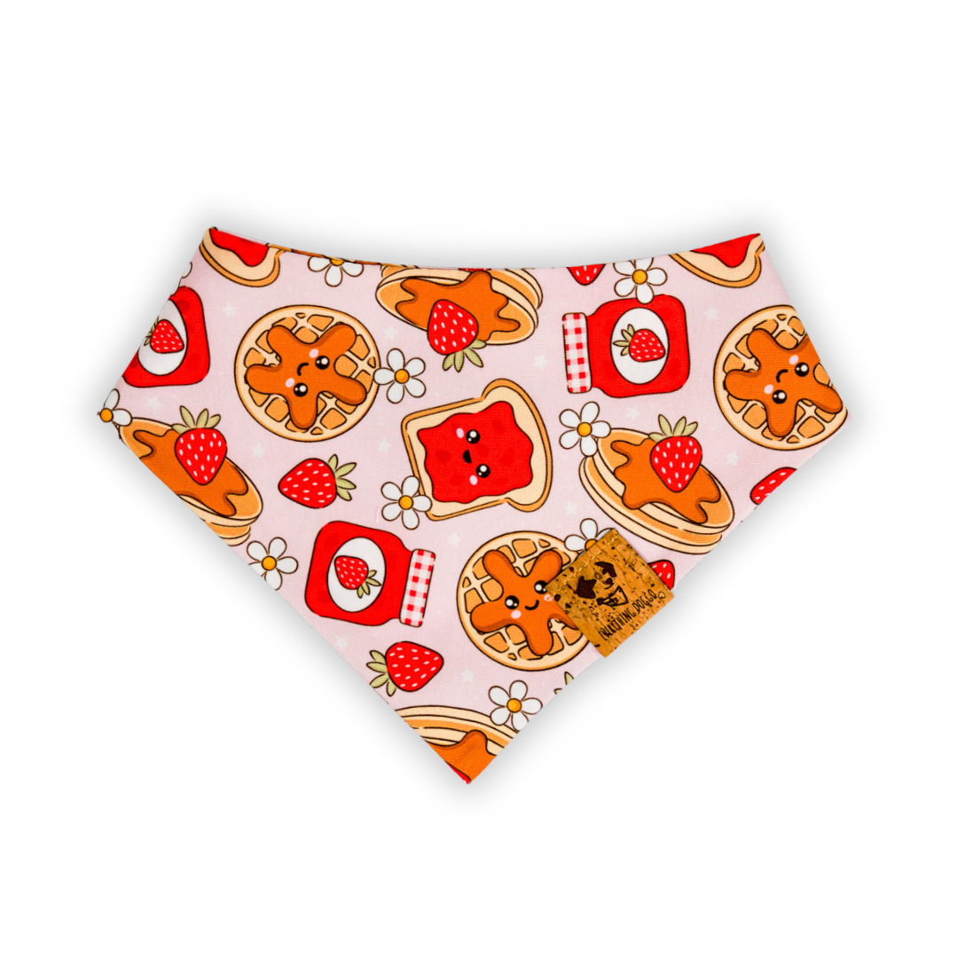 Strawberry Breakfast Jam - Single Snap Bandana