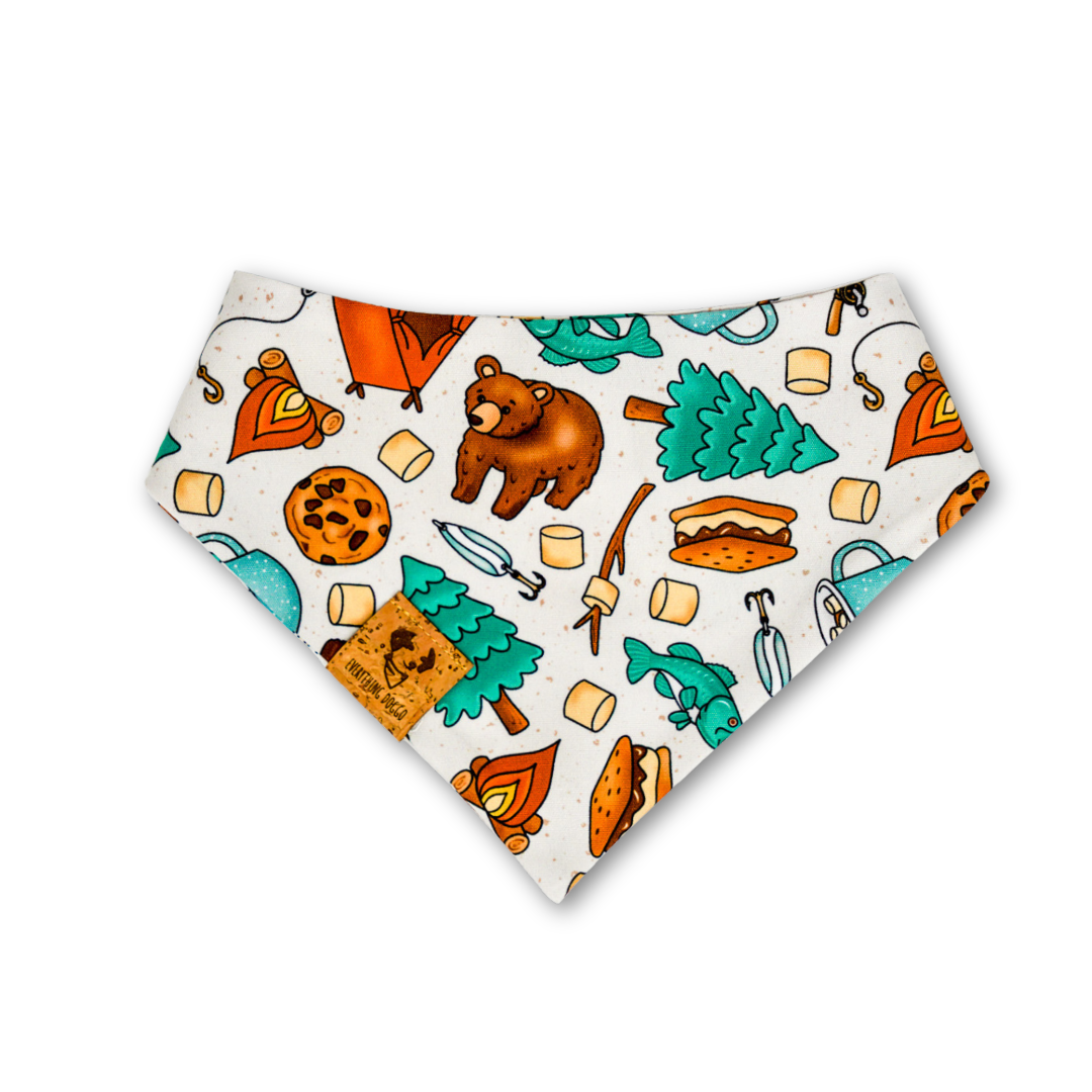 Camping - Single Snap Bandana
