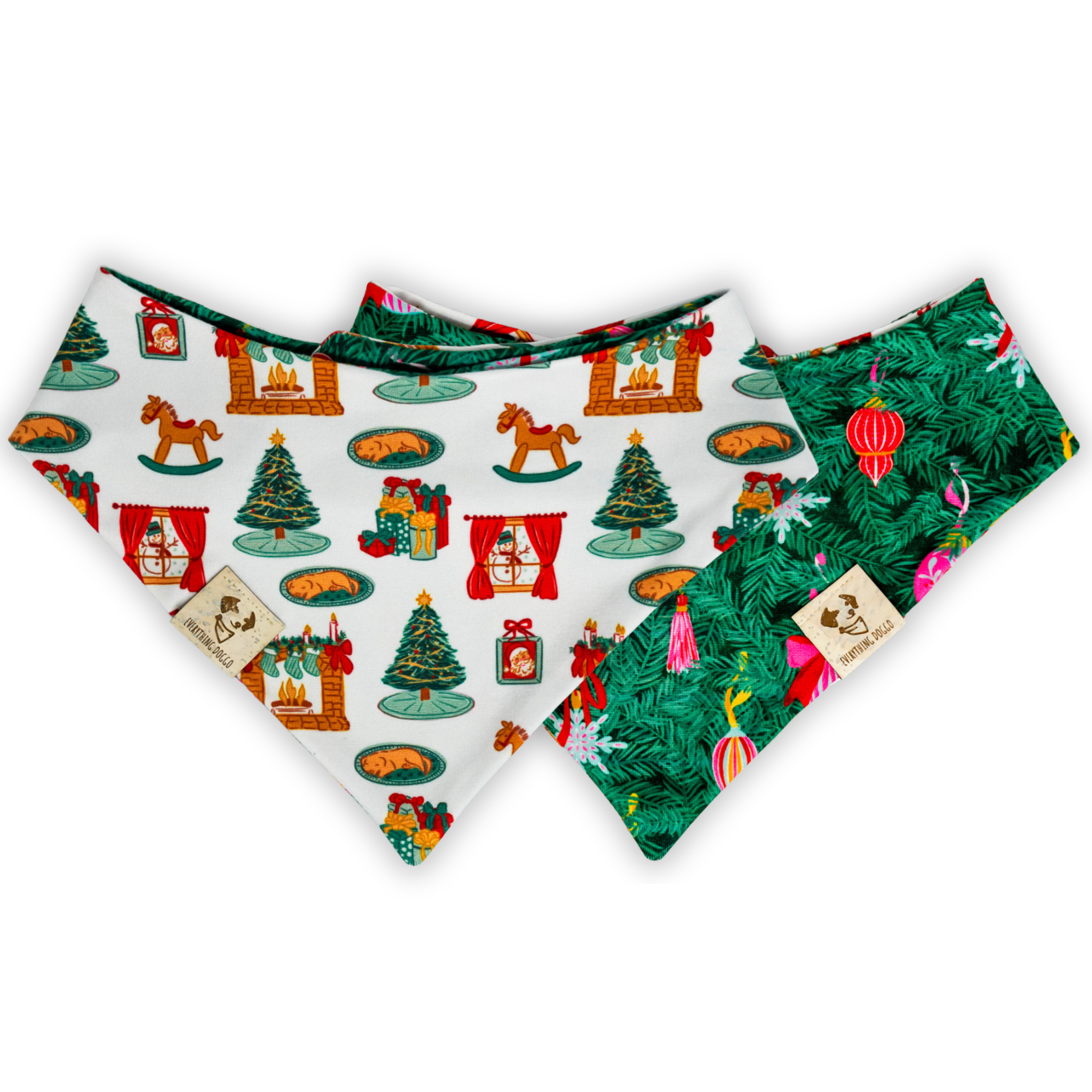 Home for the Holidays (Christmas Mystery #3) - Bandana (Reversible)