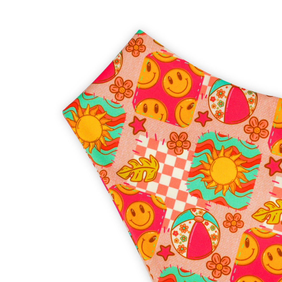 Hot Girl Summer - Active Snap On Bandana (Reversible)