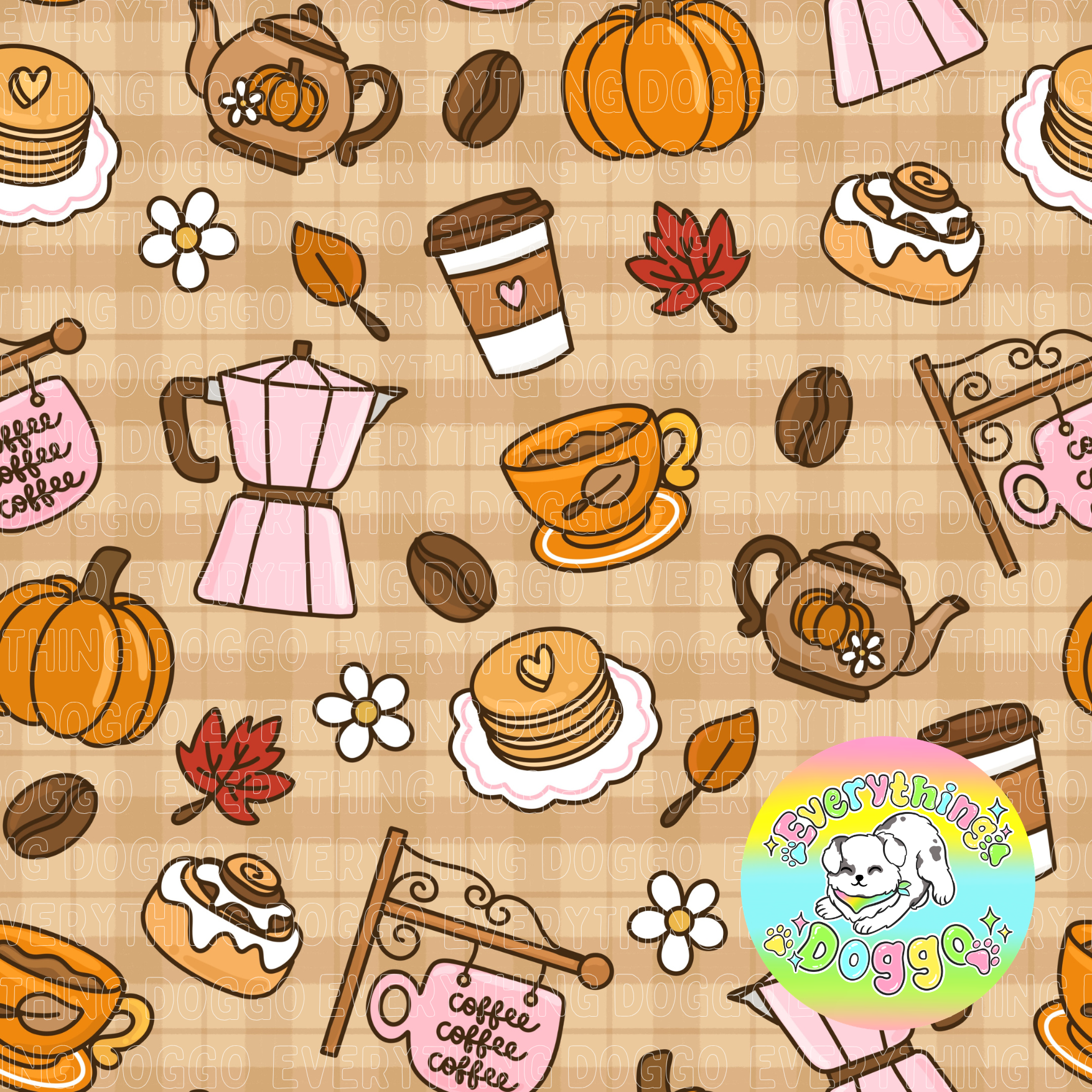 Pumpkin Spice and Everything Nice - Bandana (Reversible)