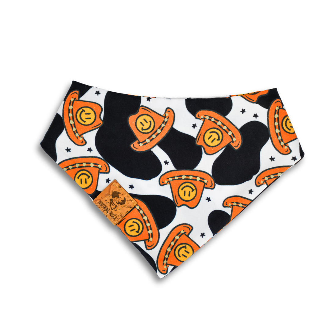 Smiley Cowboy - Single Snap Bandana