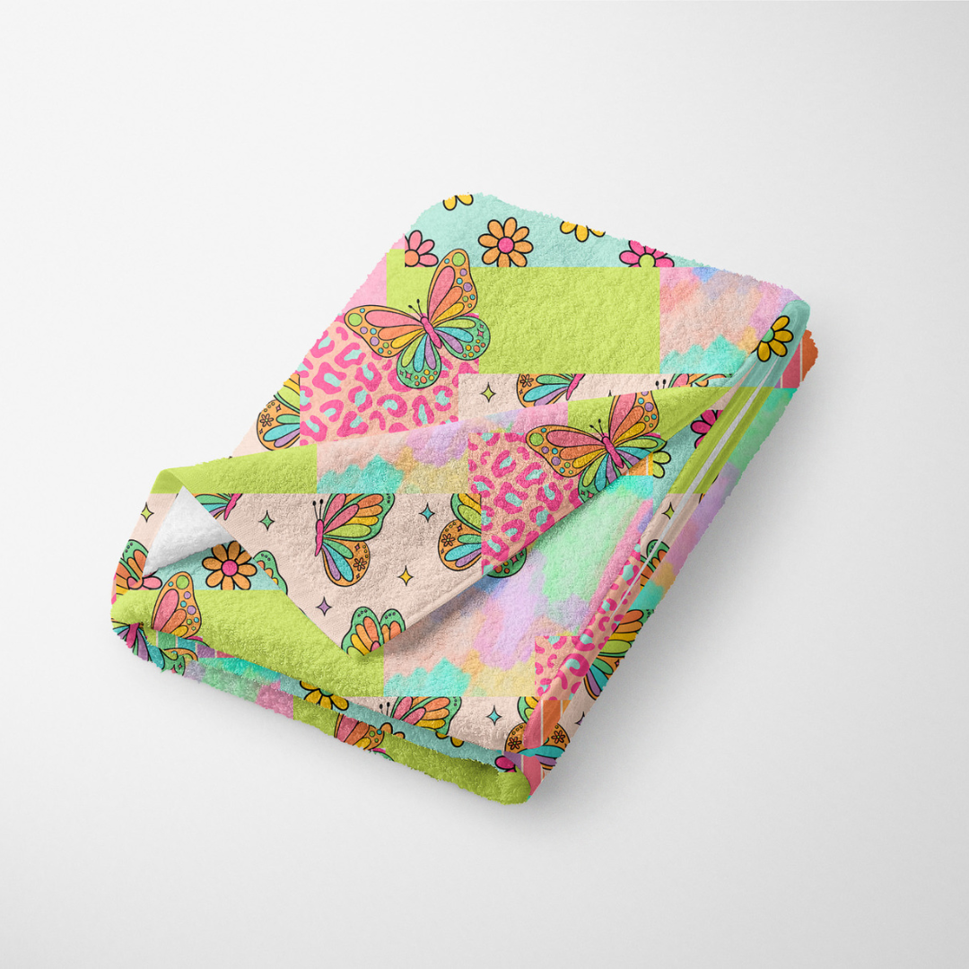 Butterfly Patchwork - Towel