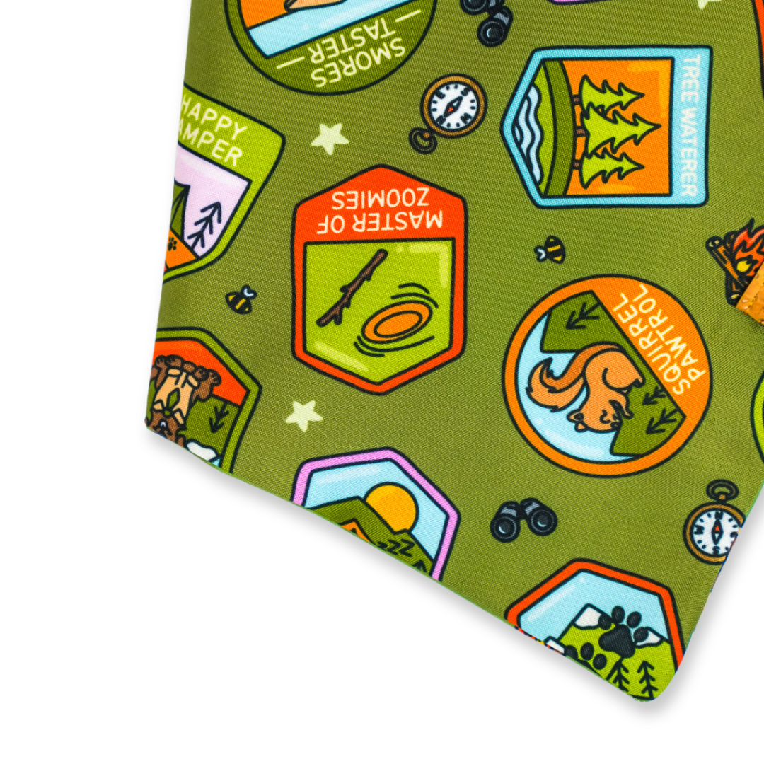 Happy Camper - Bandana (Reversible)