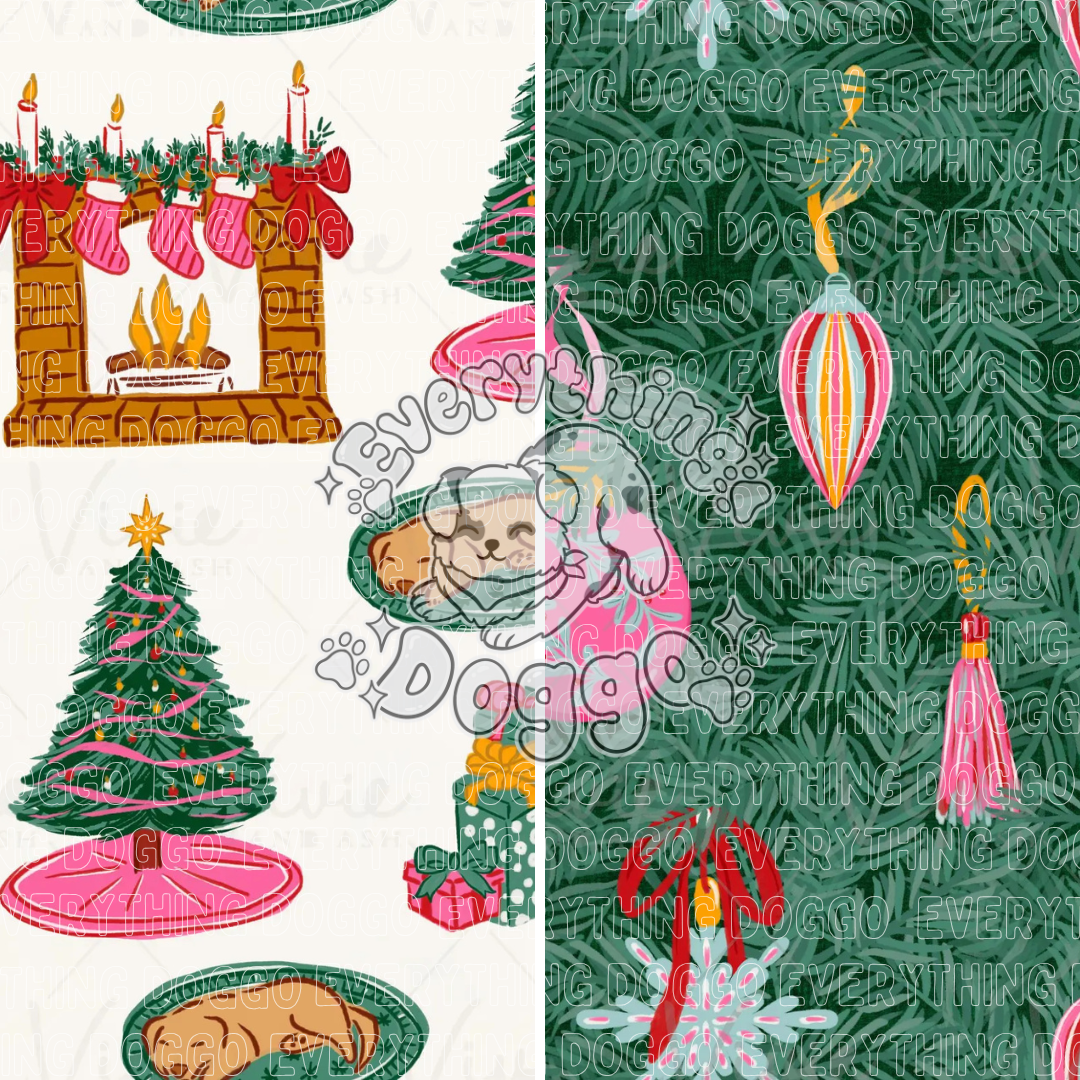 Home for the Holidays (Christmas Mystery #3) - Bandana (Reversible)