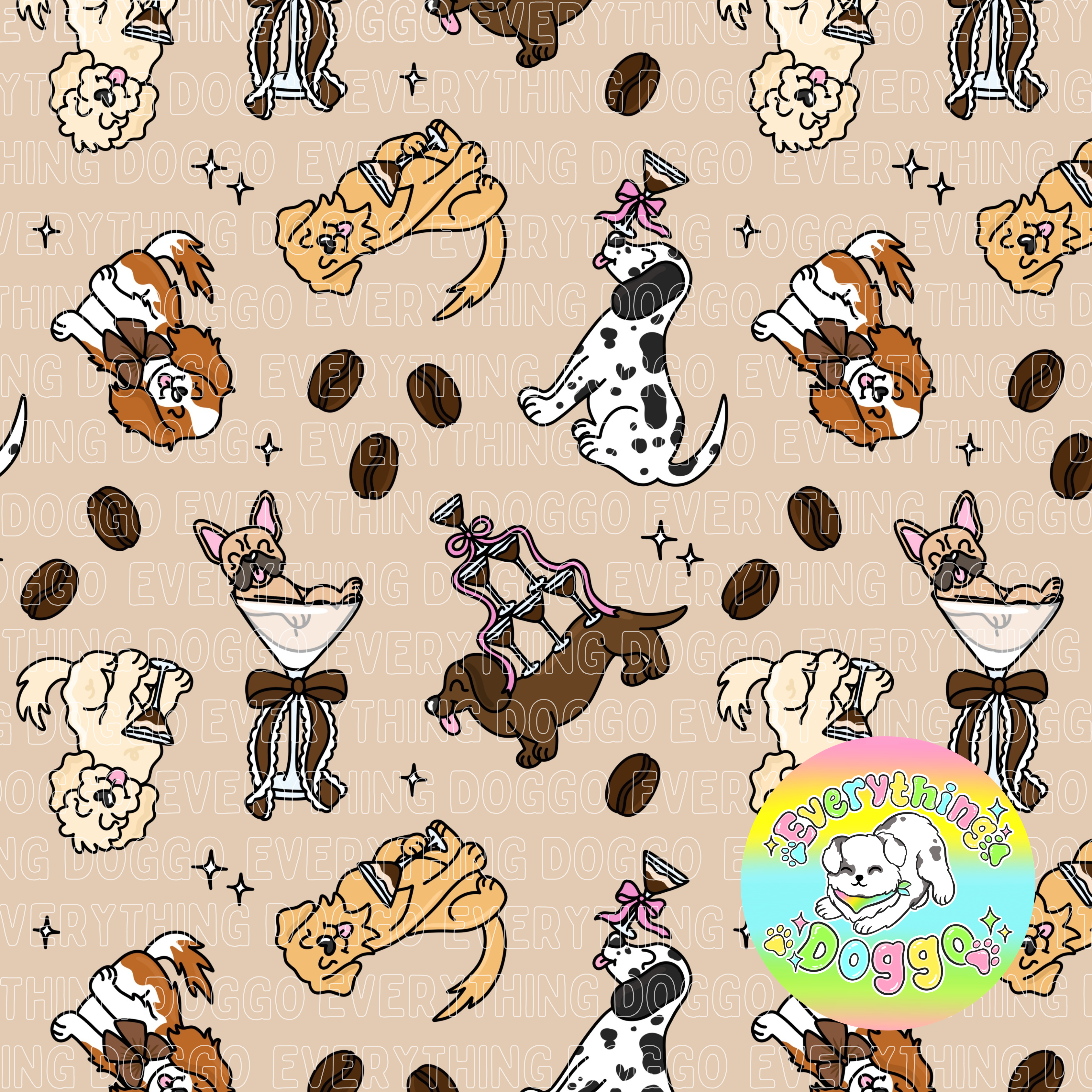 Espresso Pups - Bandana