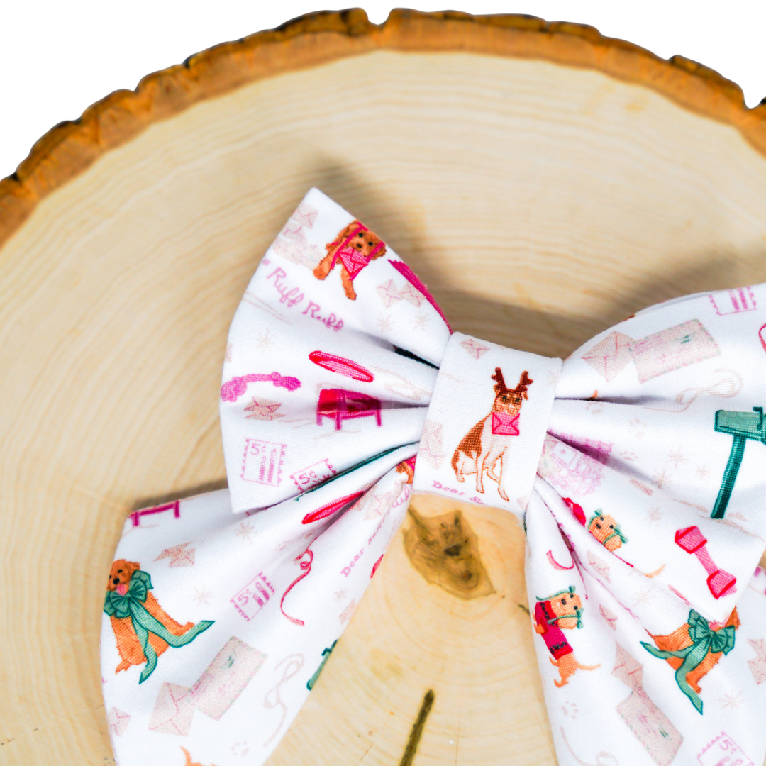 Dear Santa Ruff Ruff (October Monthly Mystery) - Bow