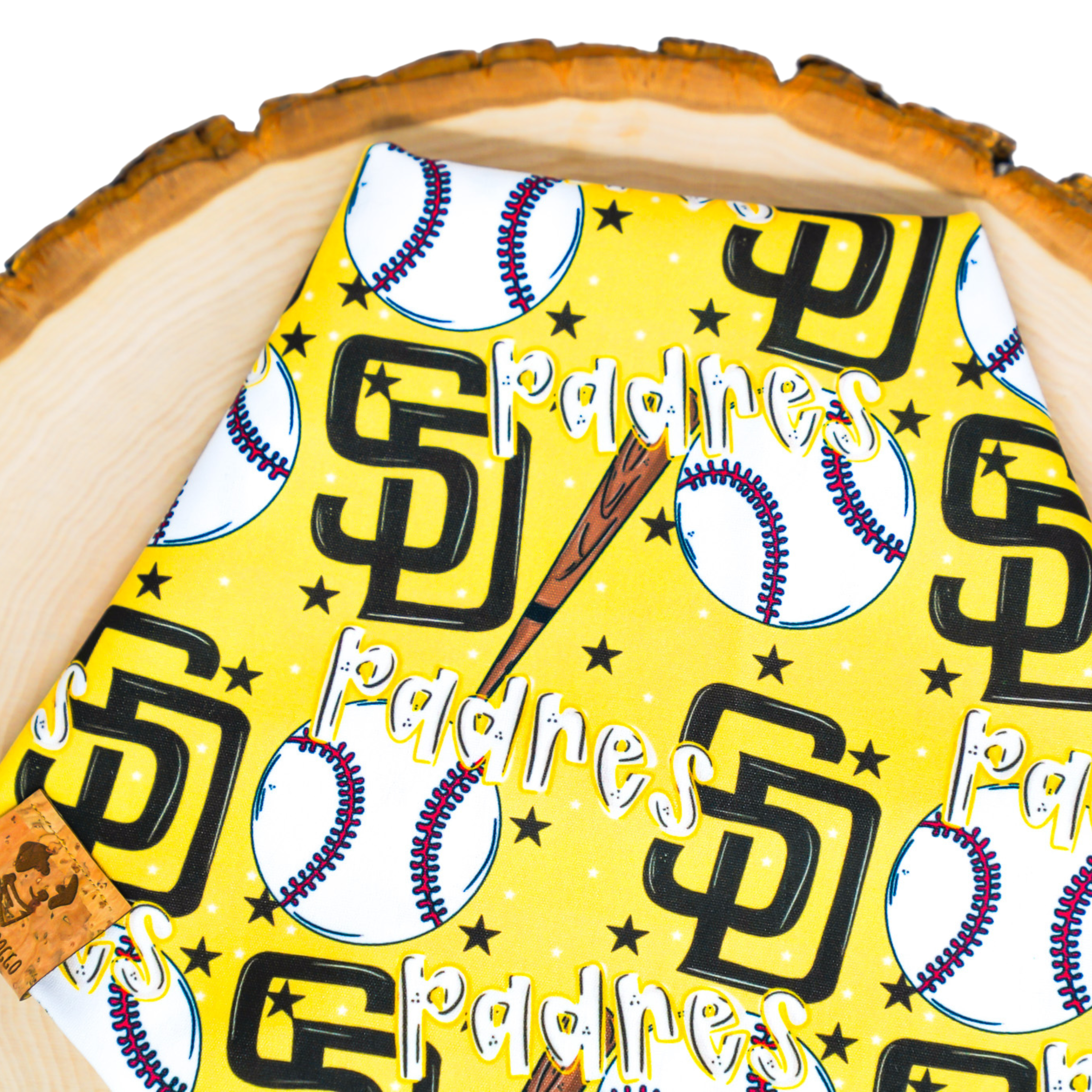 Padres Bats - Bandana