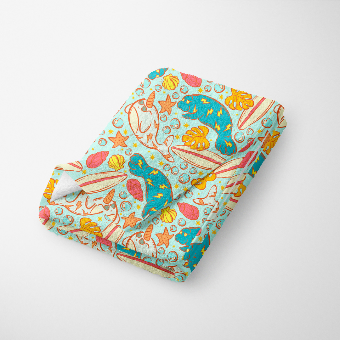 Rad Sea Animals - Towel