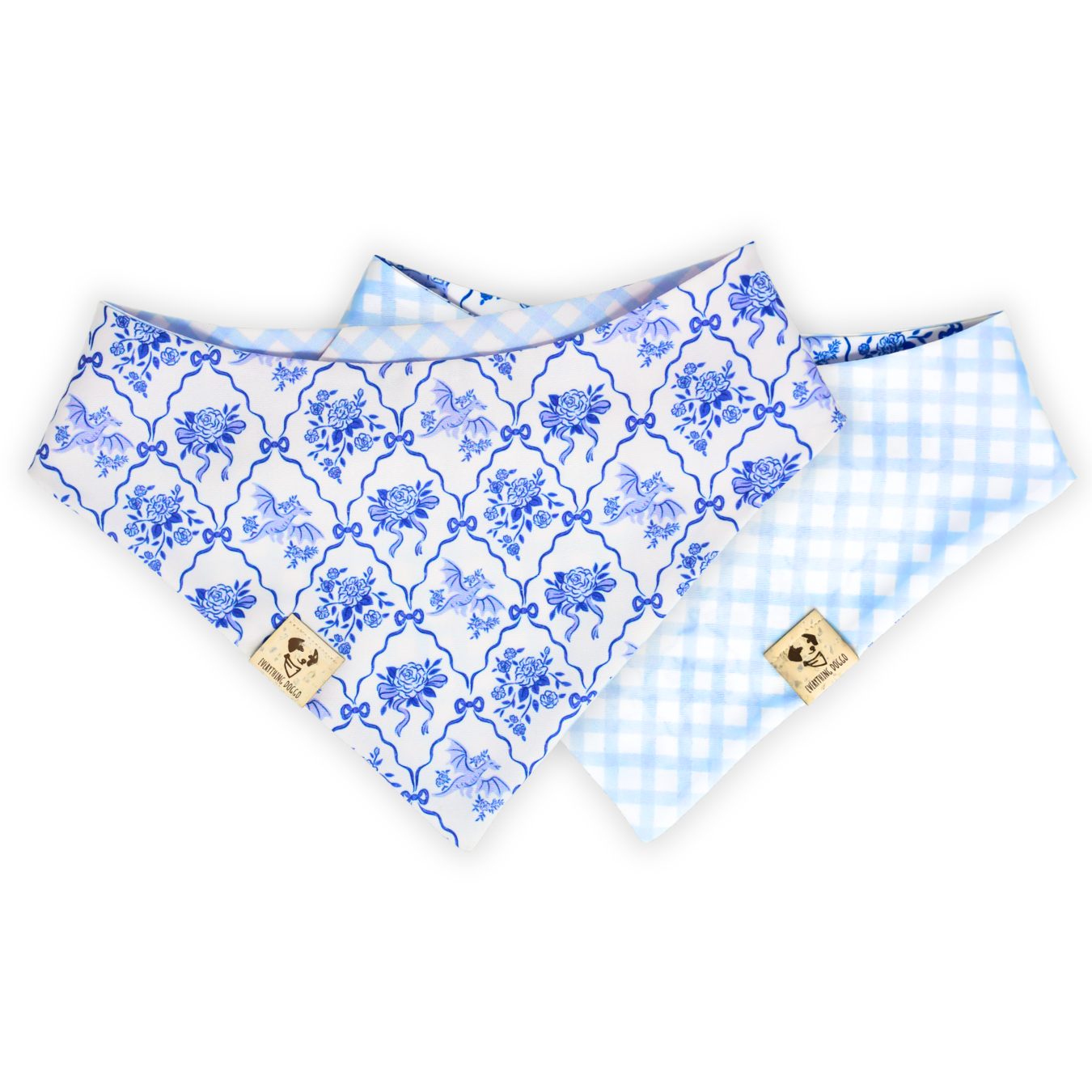 Blue Dragon Coquette - Bandana (Reversible)