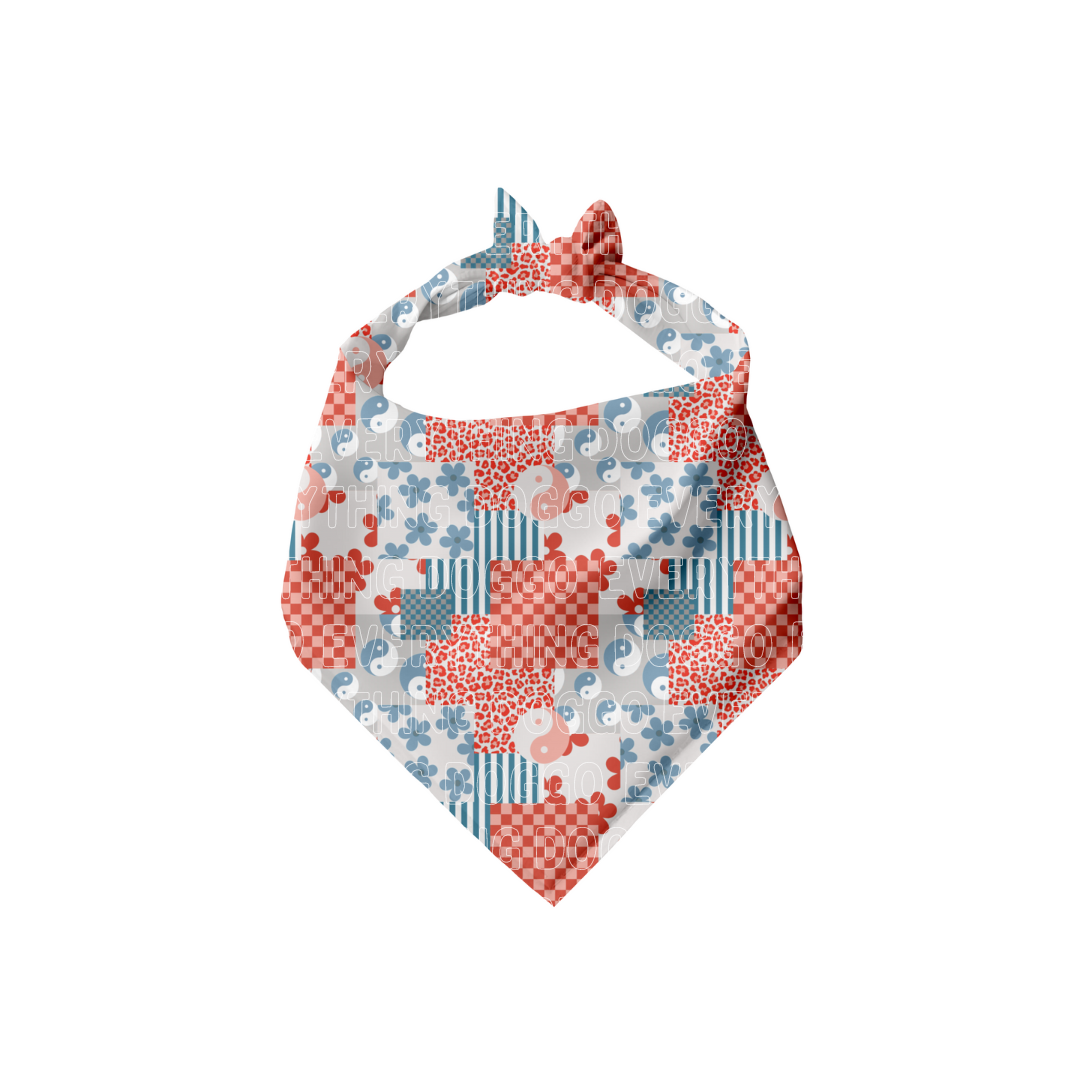 RWB Patchwork - Bandana