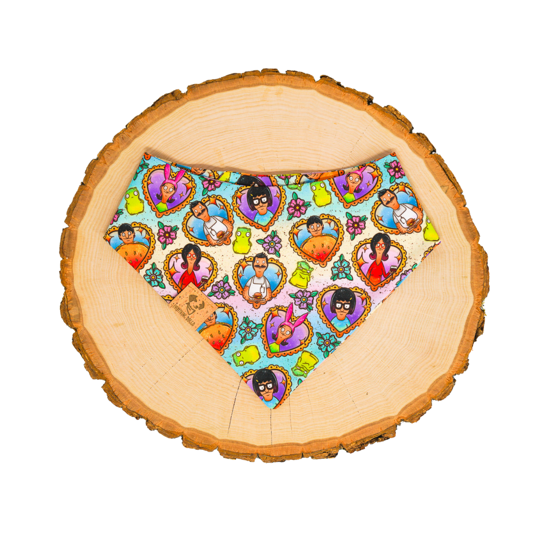 Burger Tattoo Hearts - Bandana