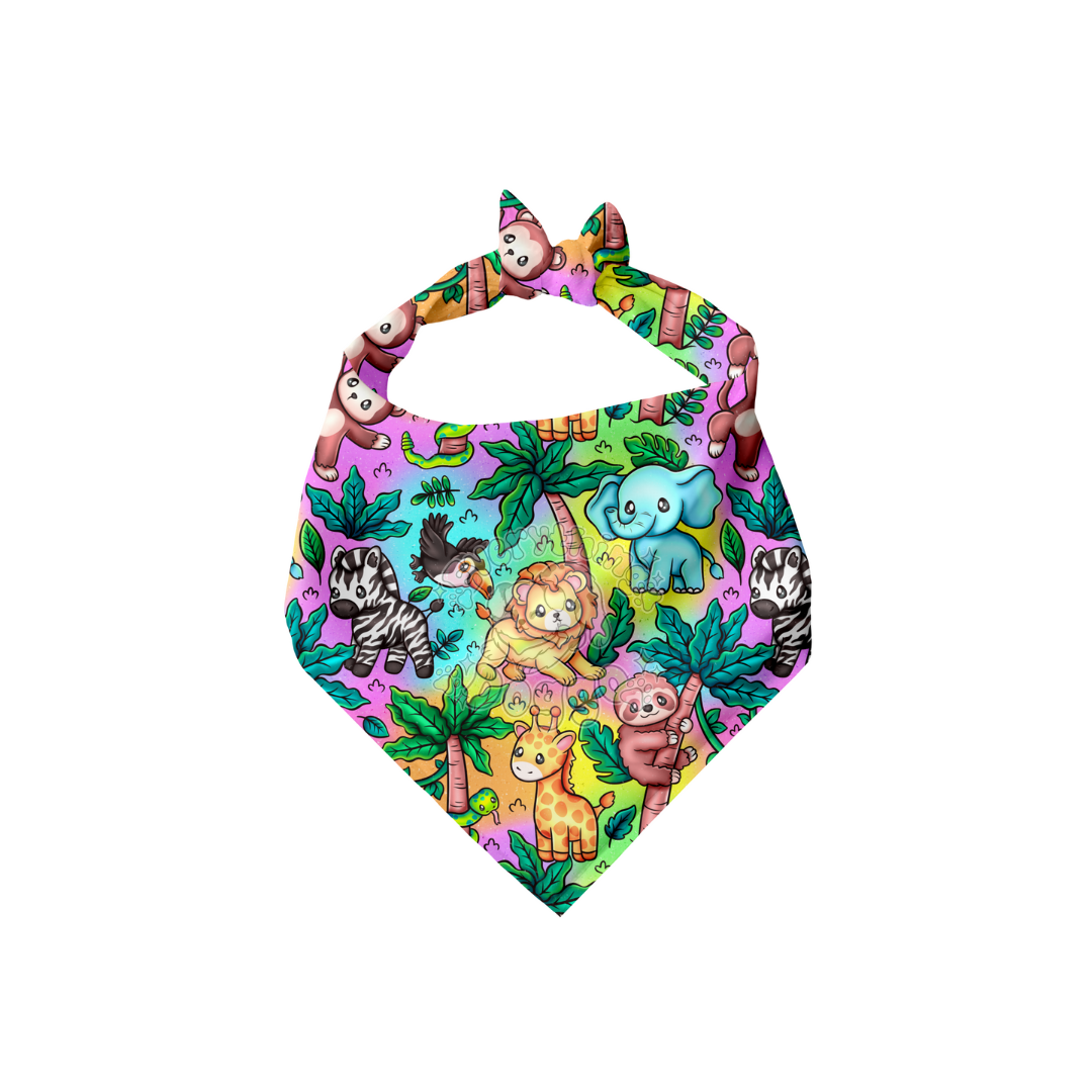 Zoo Animals (February Monthly Mystery) - Bandana