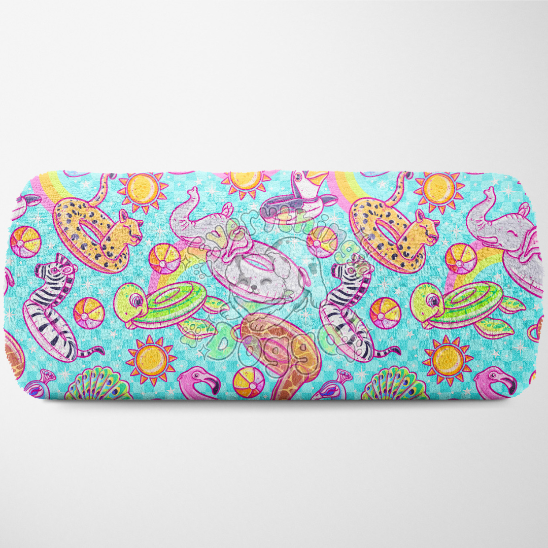 Zoo Animal Pool Floaties - Towel