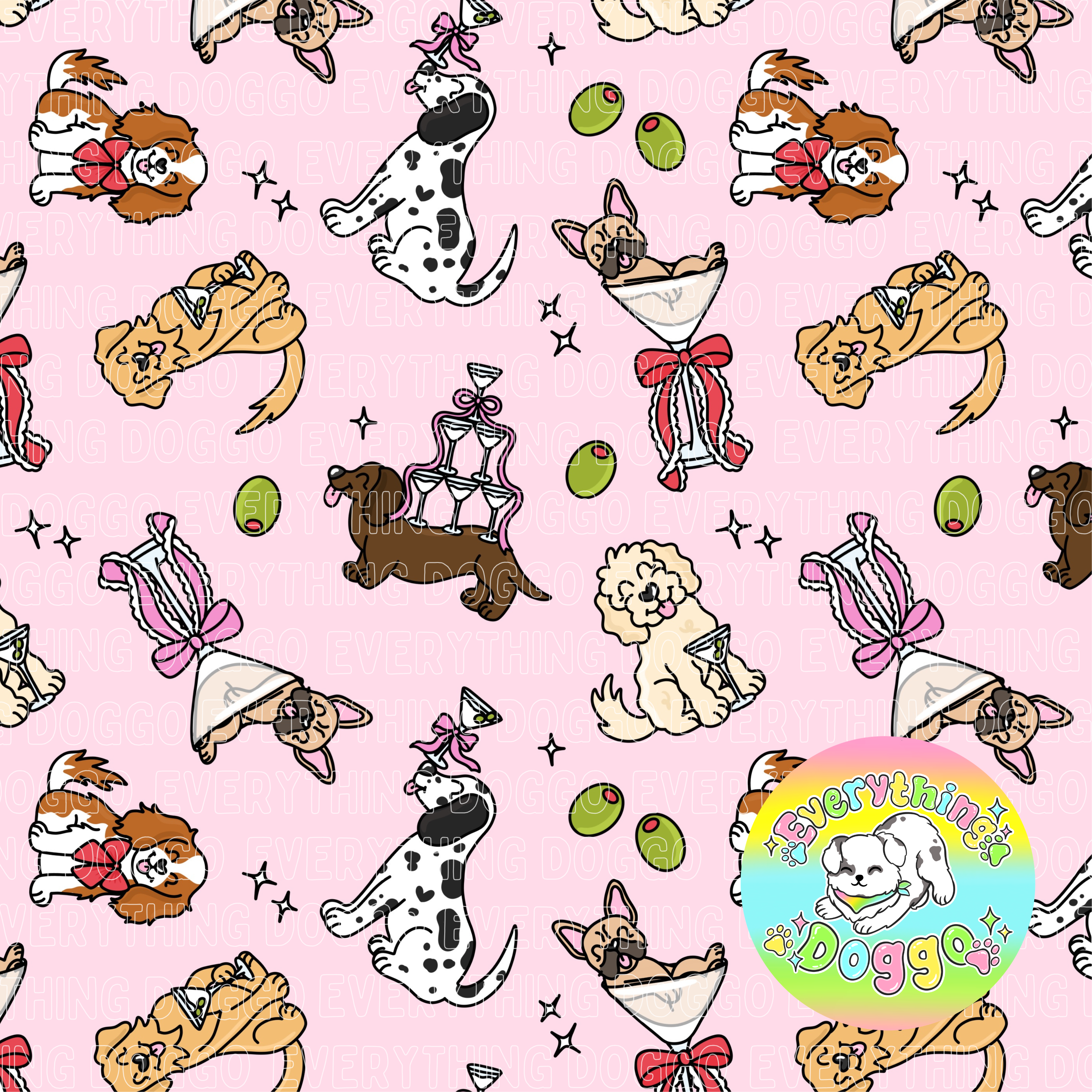 Martini Pups - Bandana