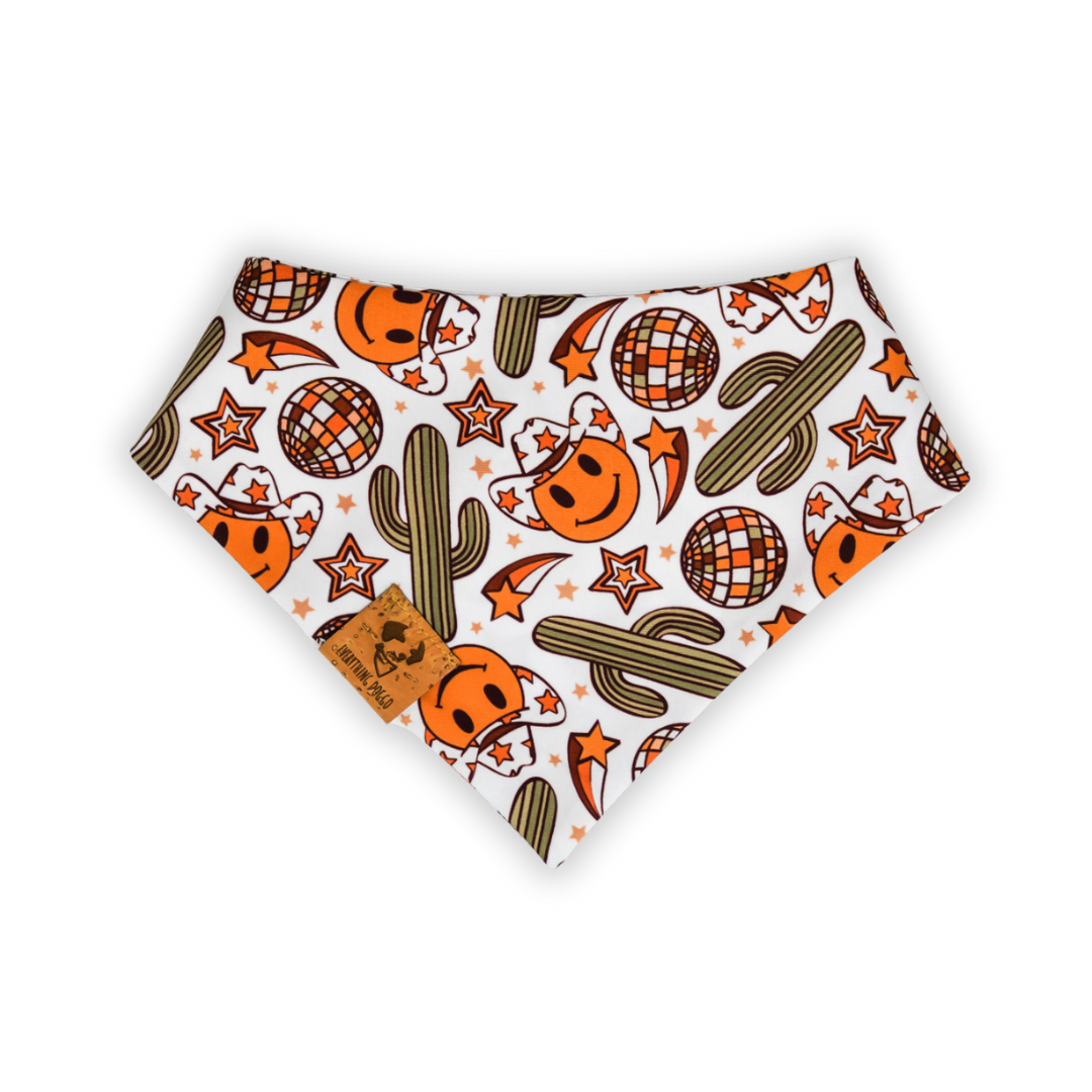 Howdy Smiley - Single Snap Bandana