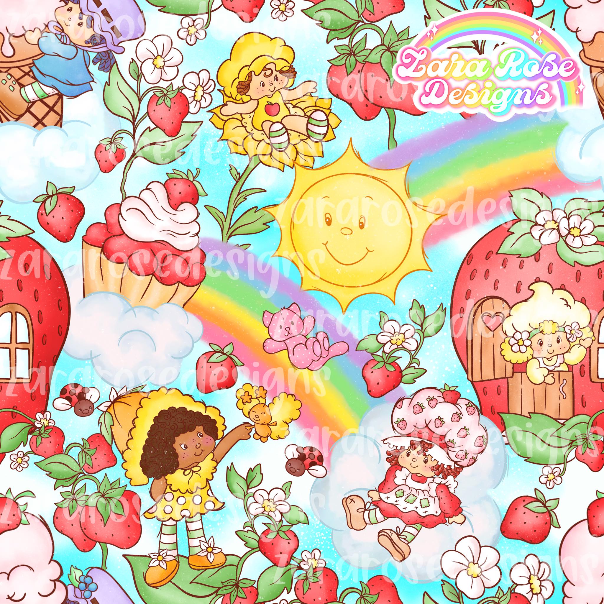 Strawberry Girl Land - Bandana