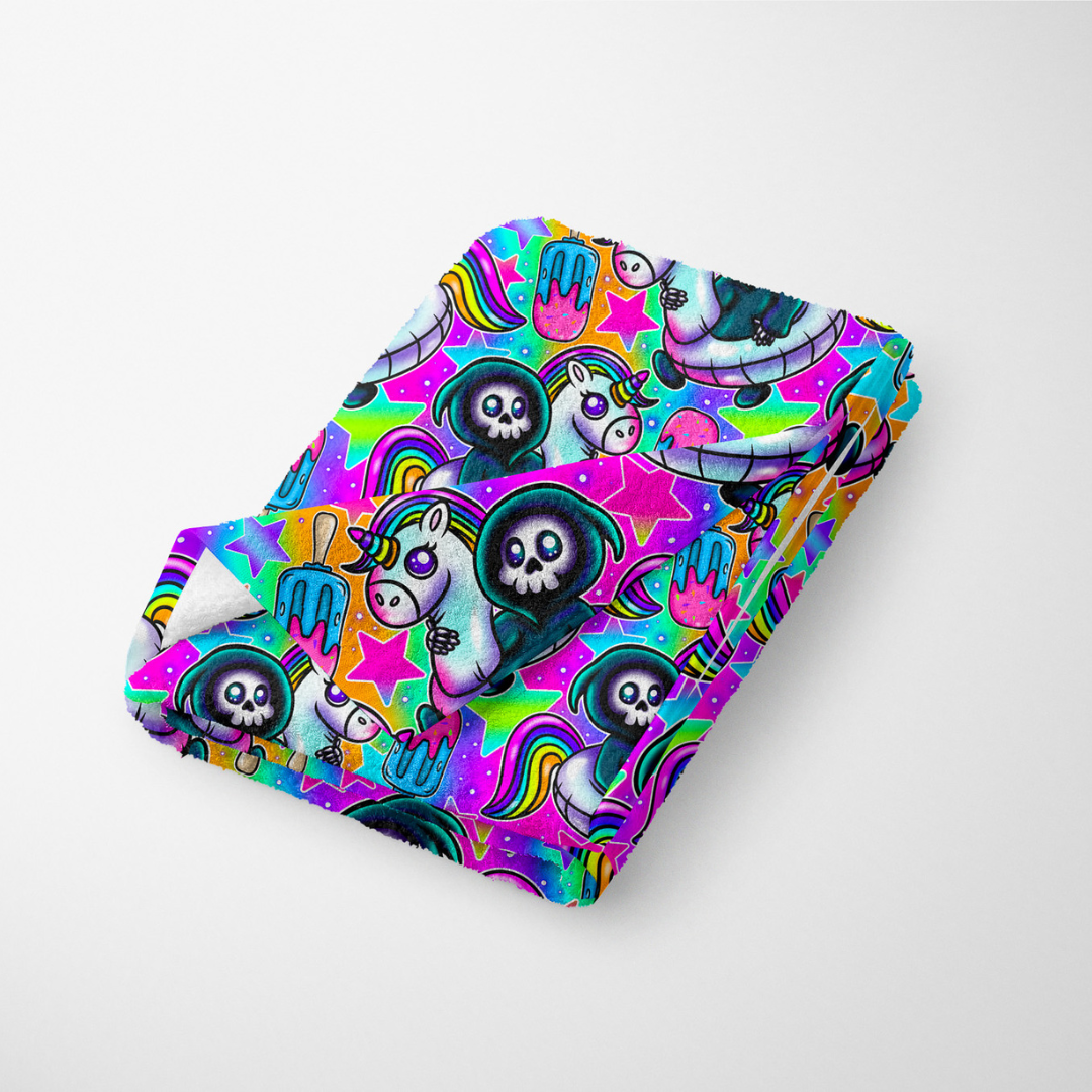 Grim Unicorn Floatie - Towel