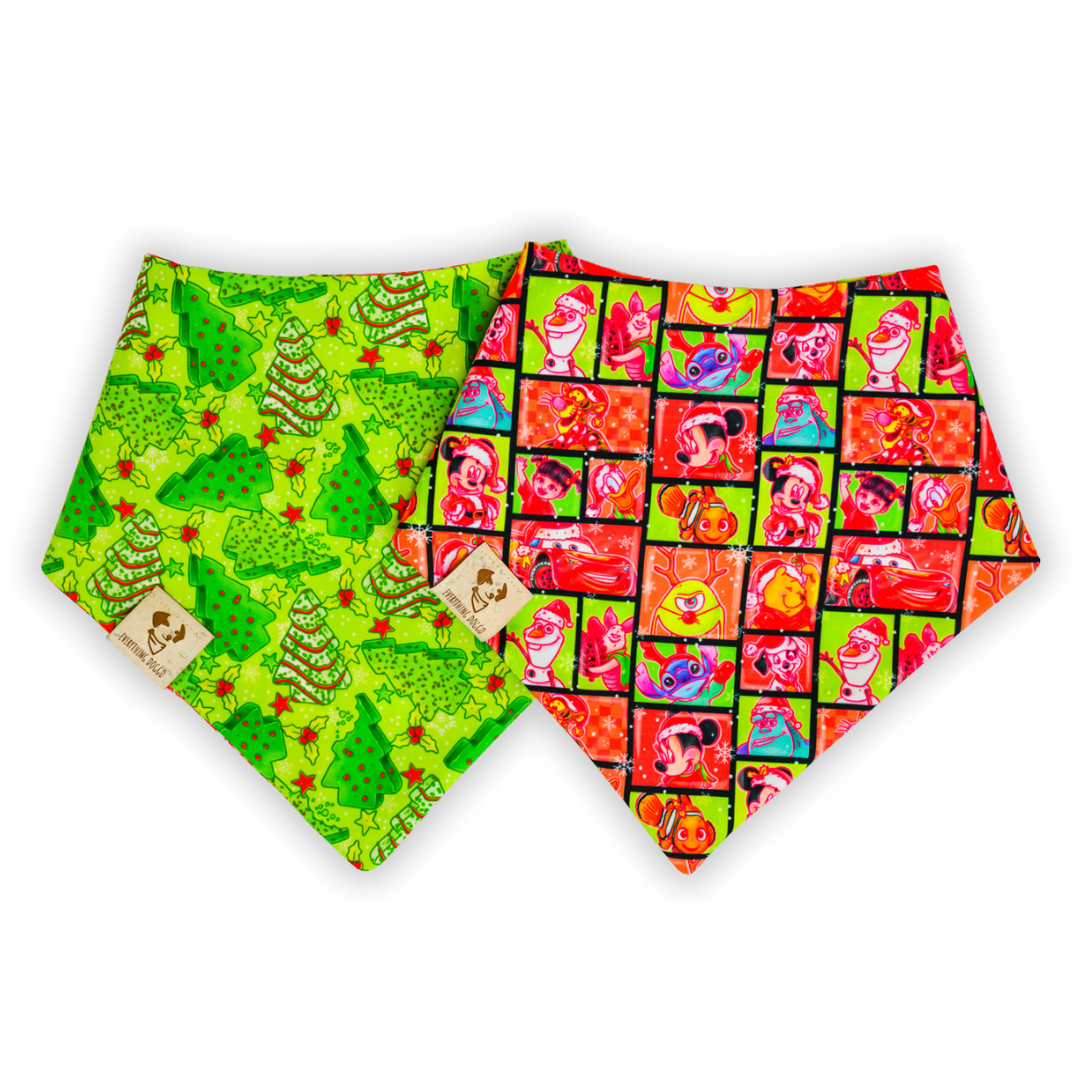 Merry Movie Night (Christmas Mystery #4) - Bandana (Reversible)