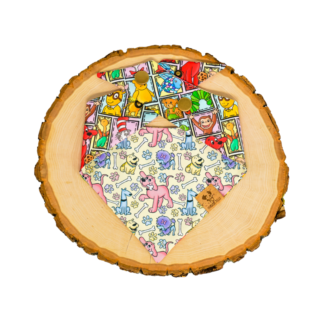 Book Mashup - Bandana (Reversible)