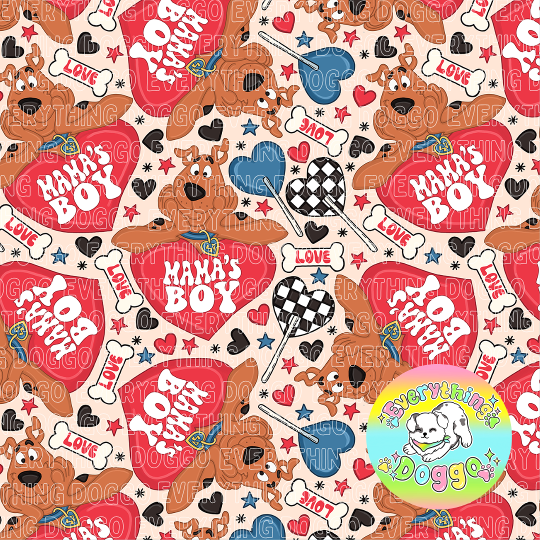 Mama's Boy Dog - Bandana