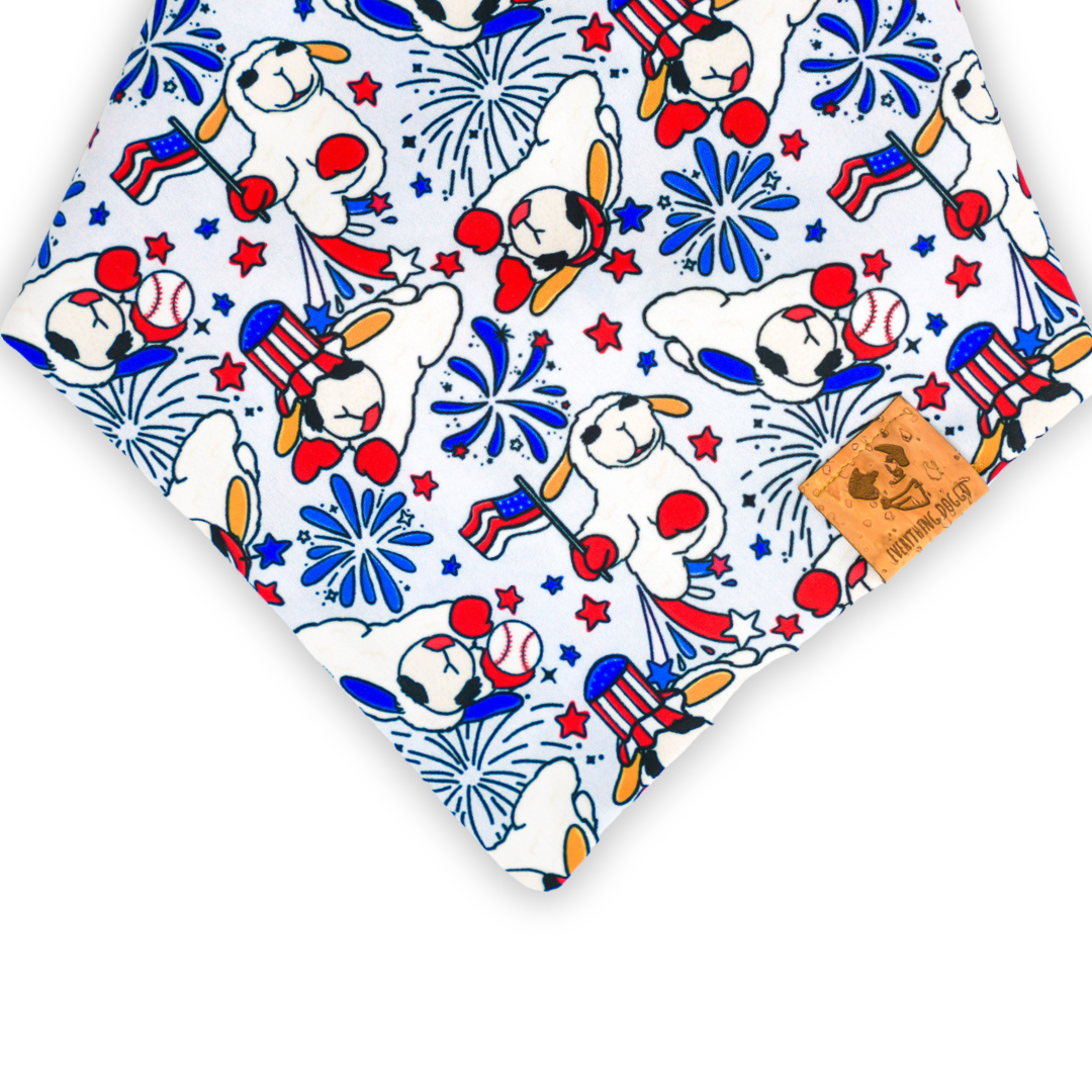 Patriotic Lamby - Bandana