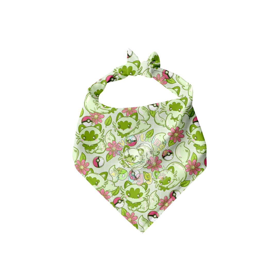 Green Kitty - Bandana