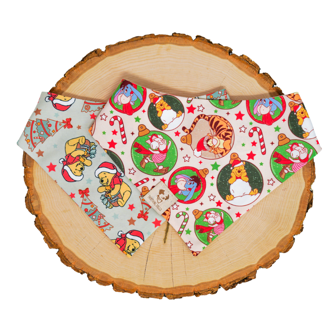 Holiday Honey - Single Snap Bandana (Reversible)