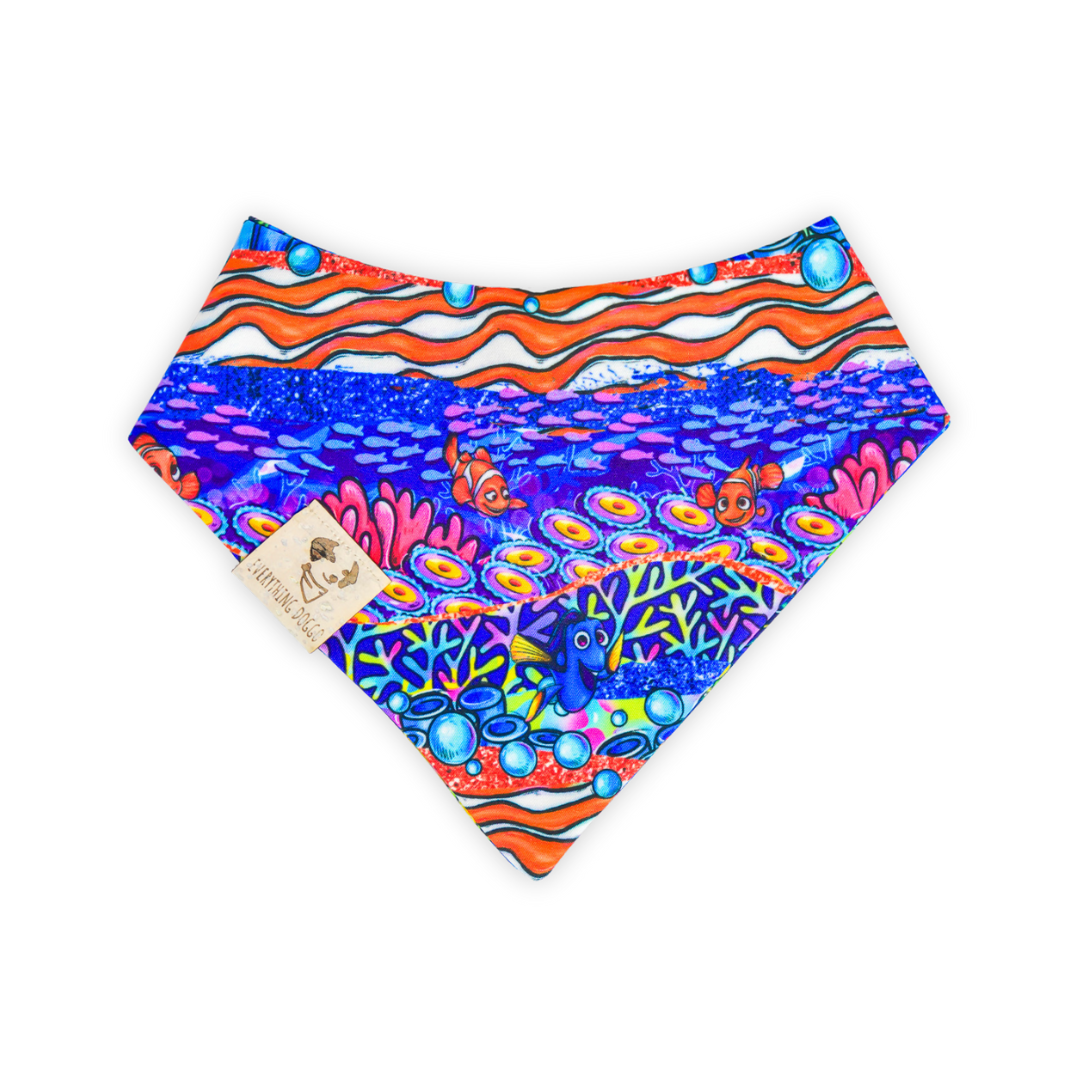 Fish Are Friends - Active Snap On Bandana (Reversible)