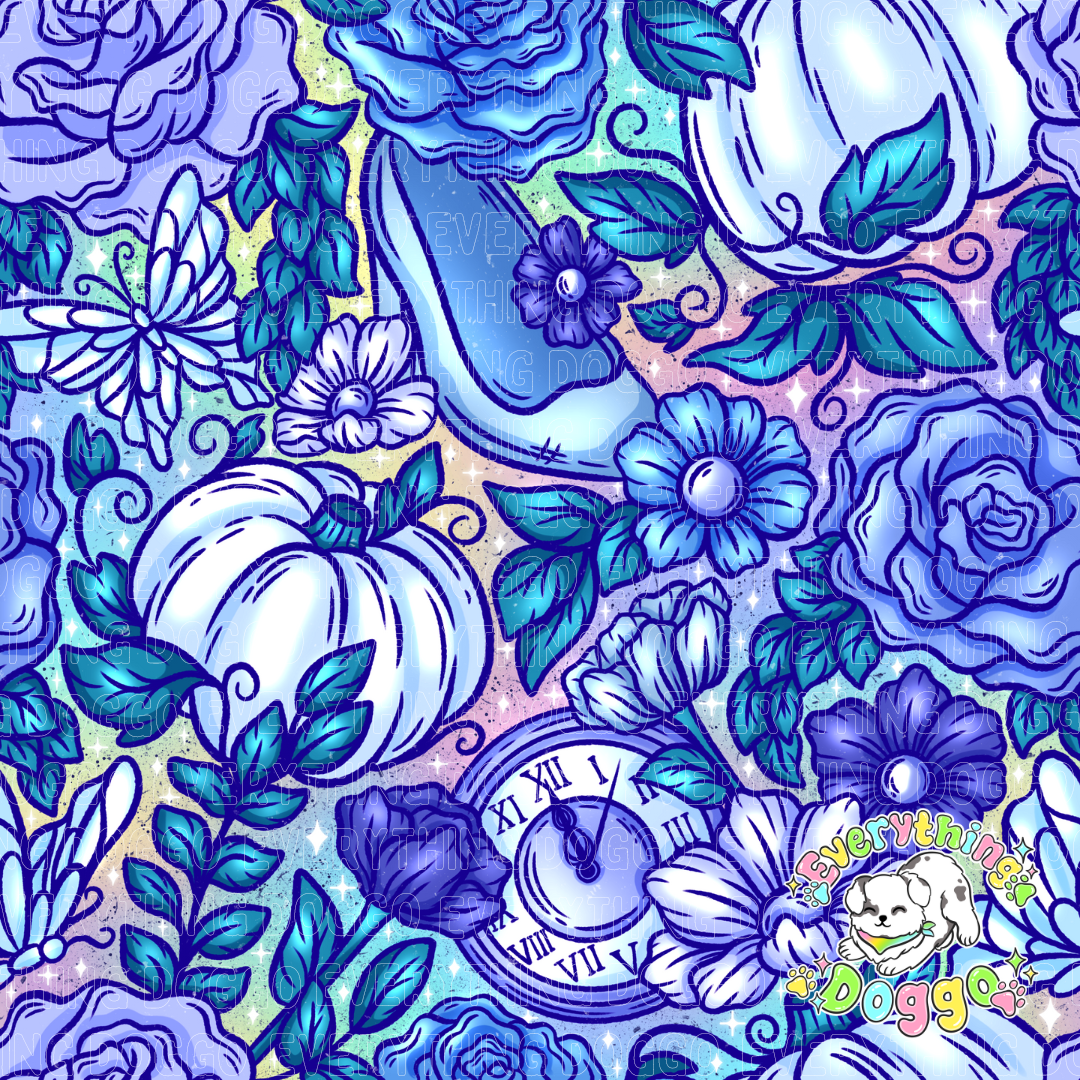 Glass Shoe Floral - Bandana