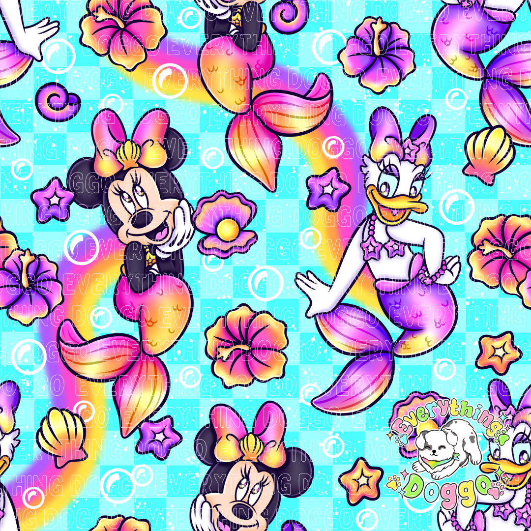 Mermaid Mouse -  Bandana