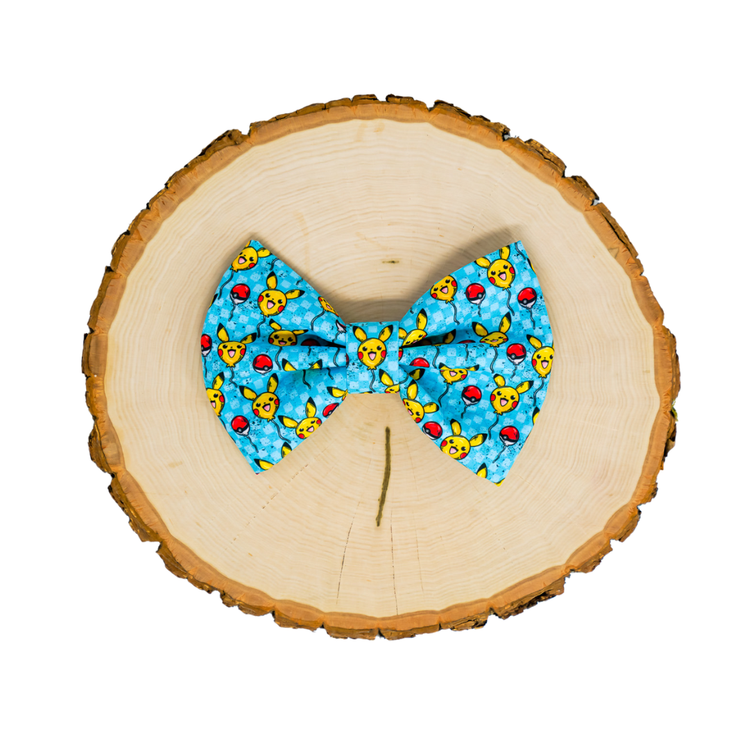 Pika Balloons (Blue) - Bow