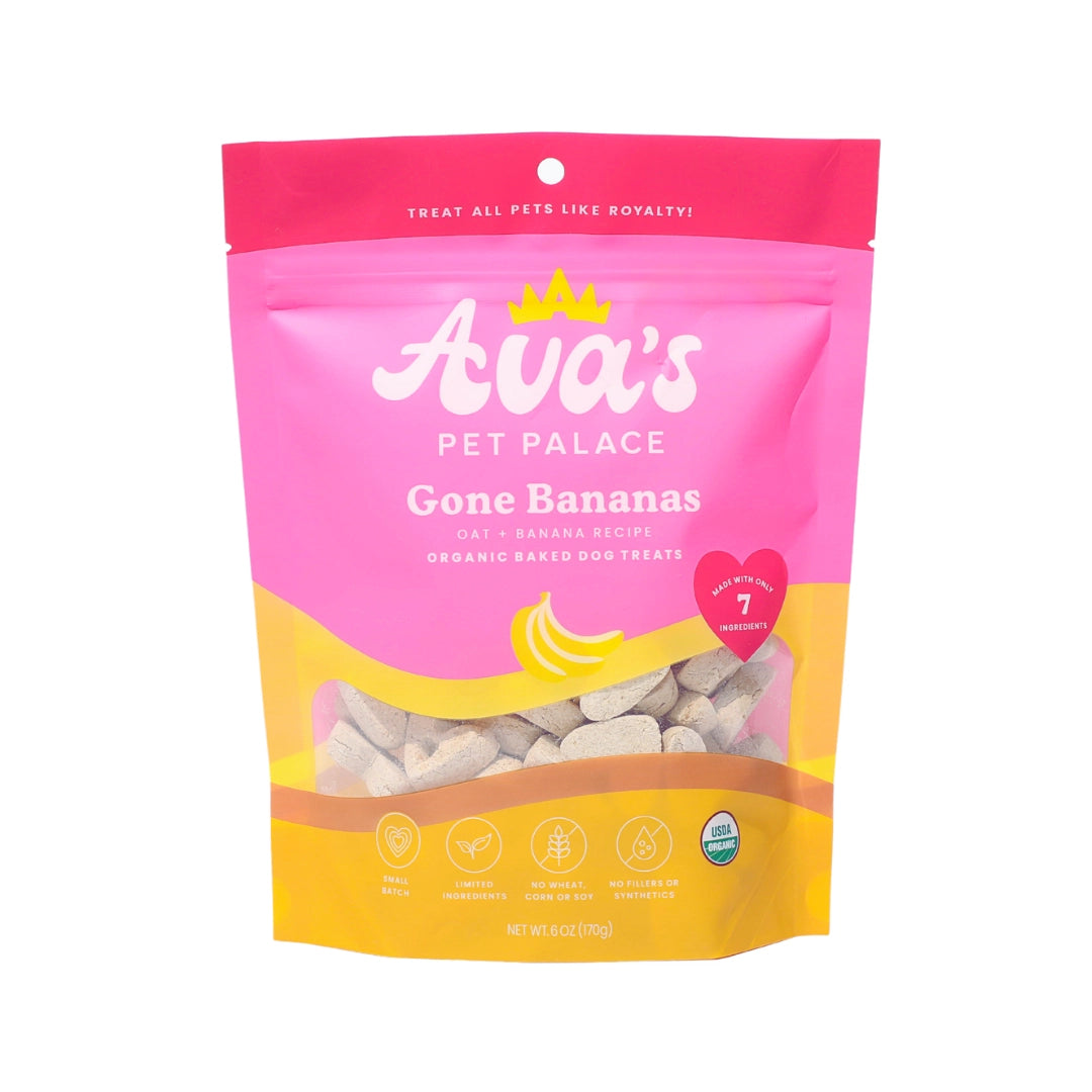 Ava's Pet Place Gone Bananas - Baked Dog Treats