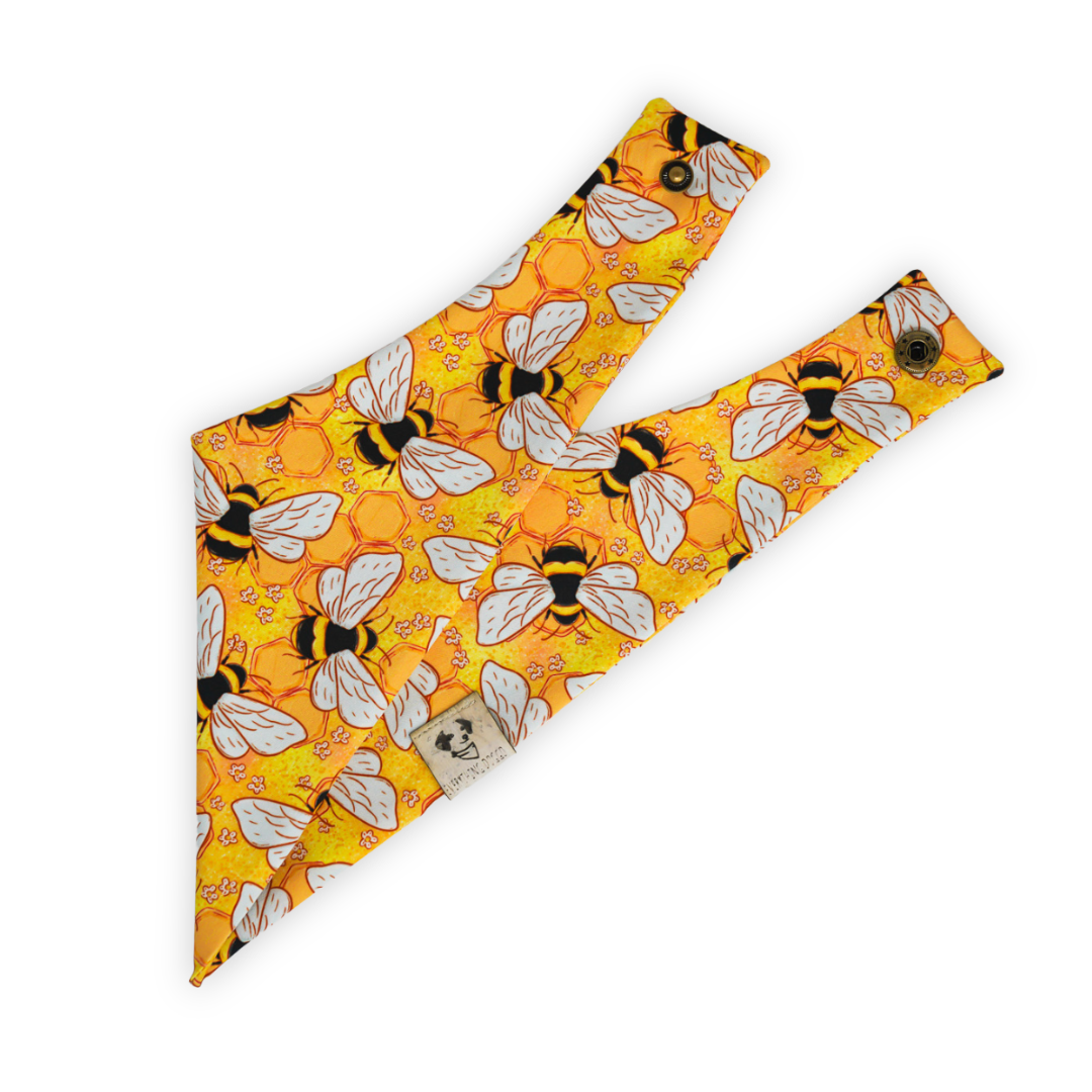 Honey Bee - Active Snap On Bandana
