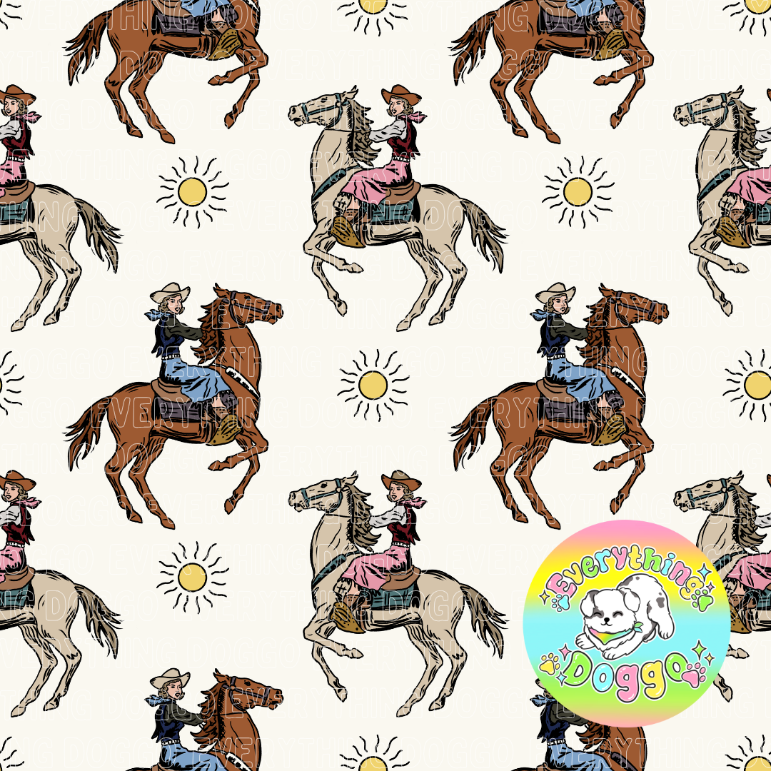 Wild Horses (September Monthly Mystery) - Active Snap On Bandana
