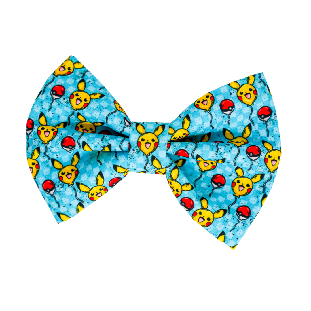 Pika Balloons (Blue) - Bow