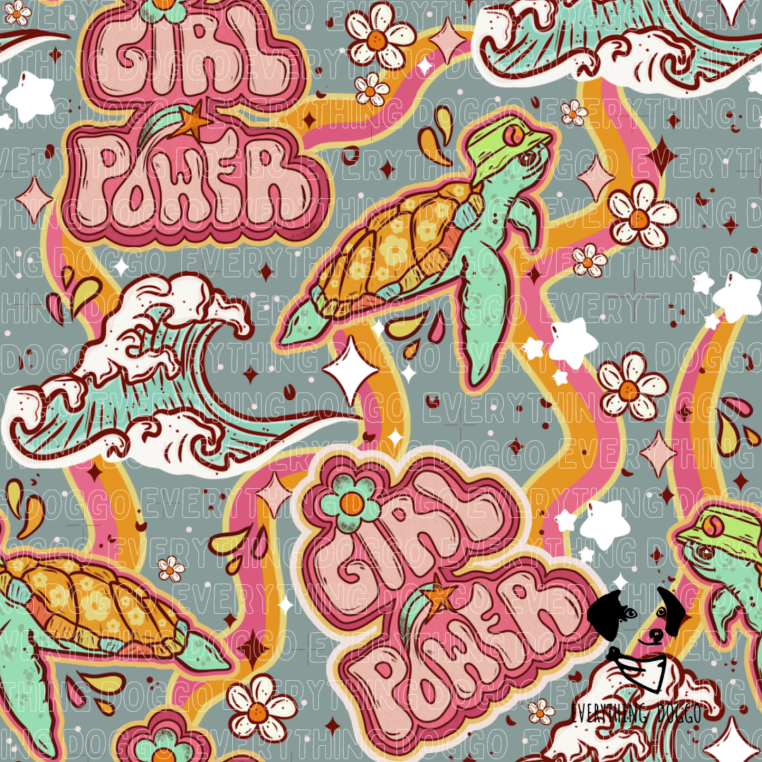 Girl Power Turtles - Bandana