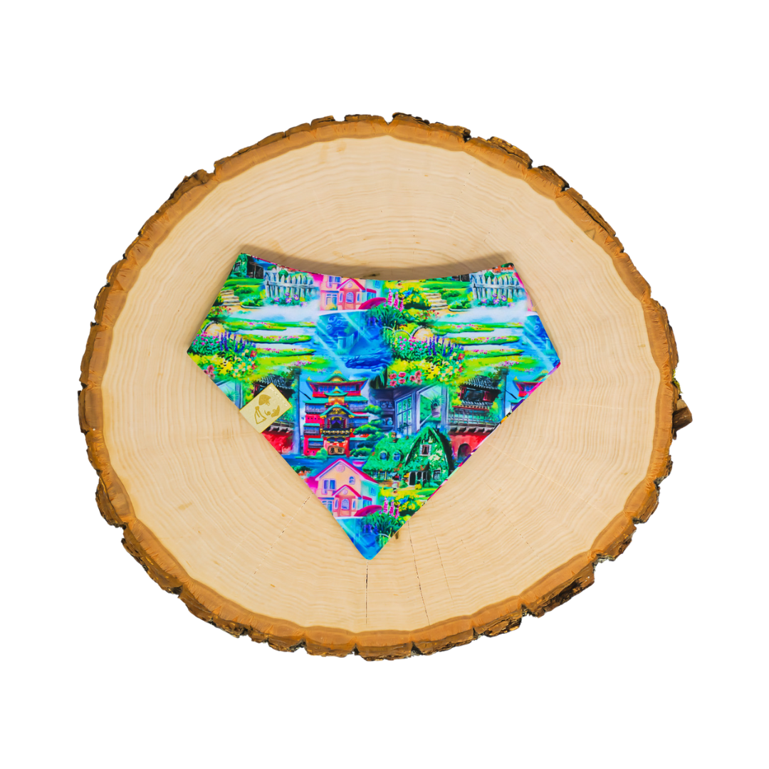 Painted Houses - Bandana (Reversible)