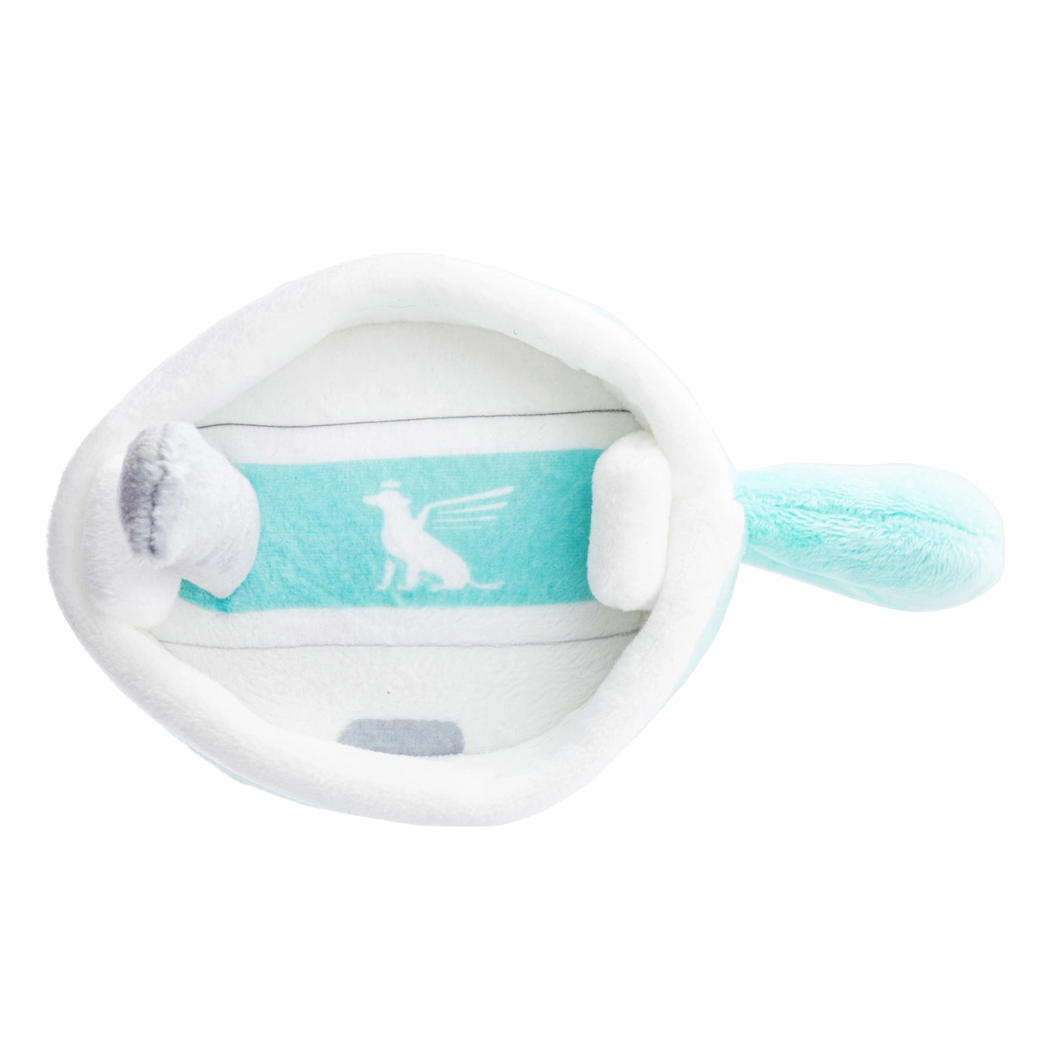 Snuggly Cup Squeaker Dog Toy