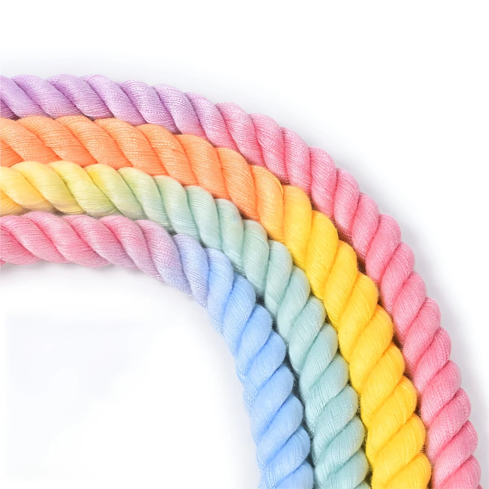 Pastel Rainbow - Dog Collar and Leash (Sold Separately)