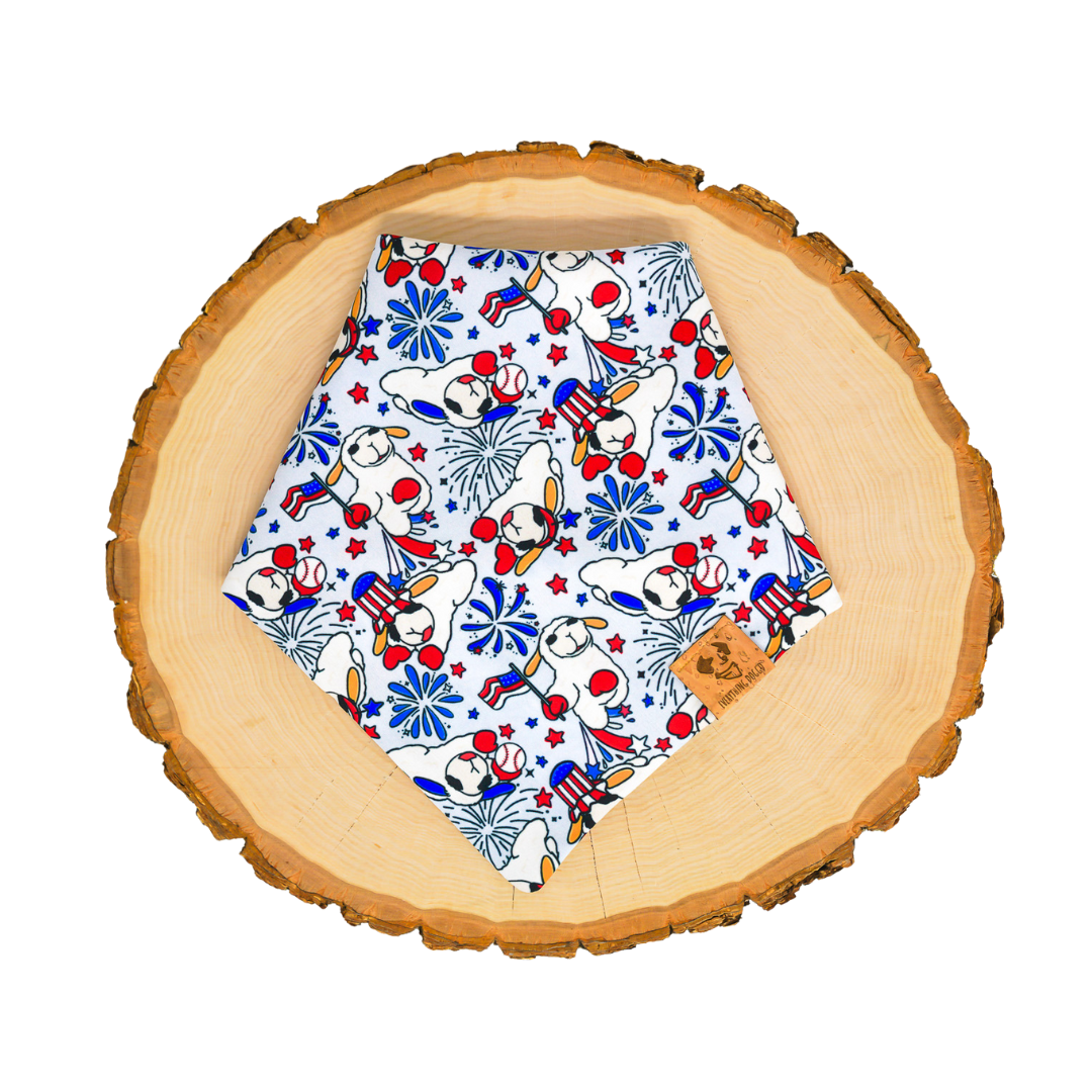 Patriotic Lamby - Bandana