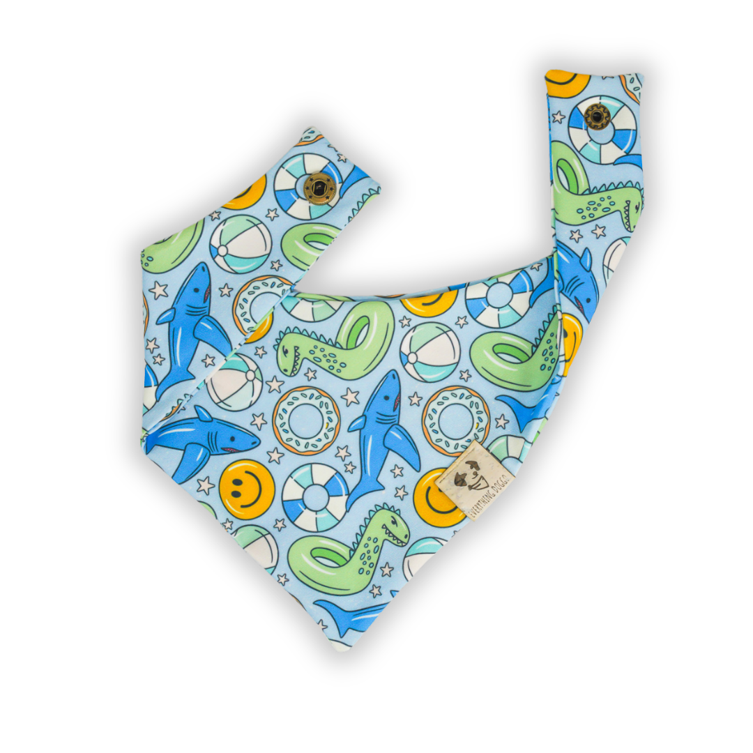 Go With The Float - Active Snap On Bandana